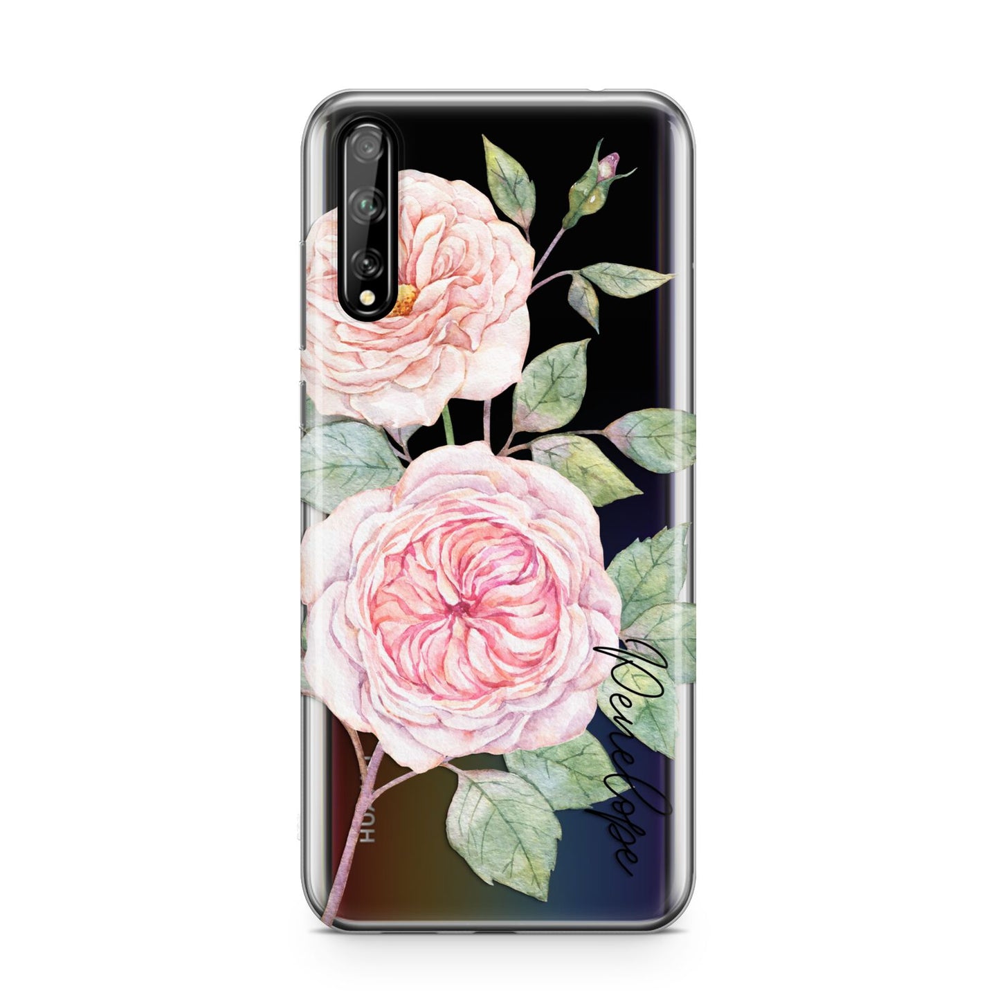 Personalised Peonies Huawei Enjoy 10s Phone Case