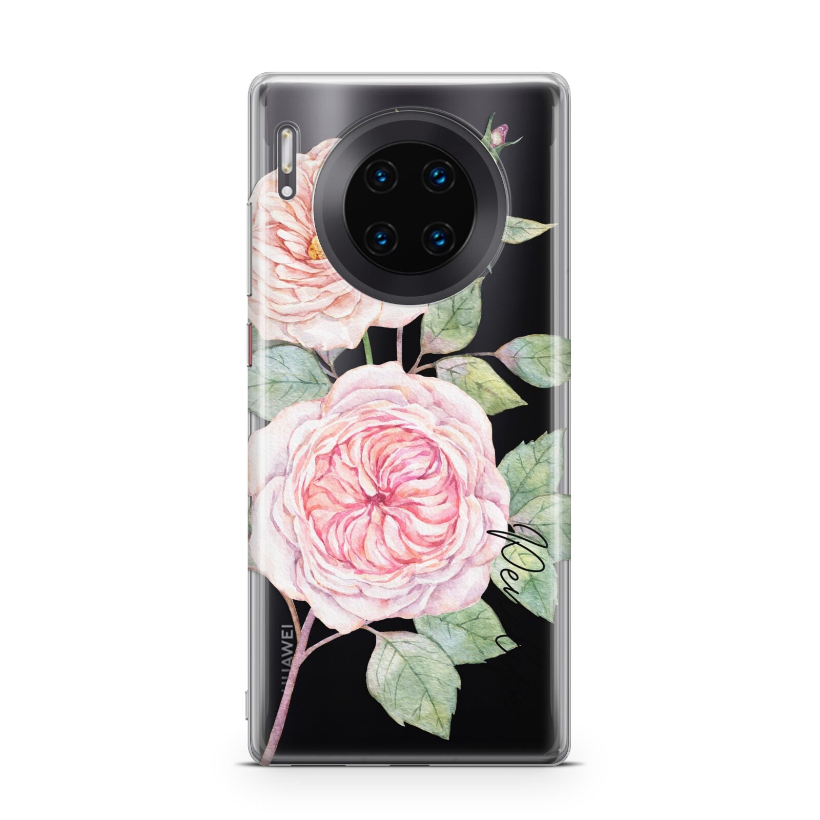 Personalised Peonies Huawei Mate 30 Pro Phone Case