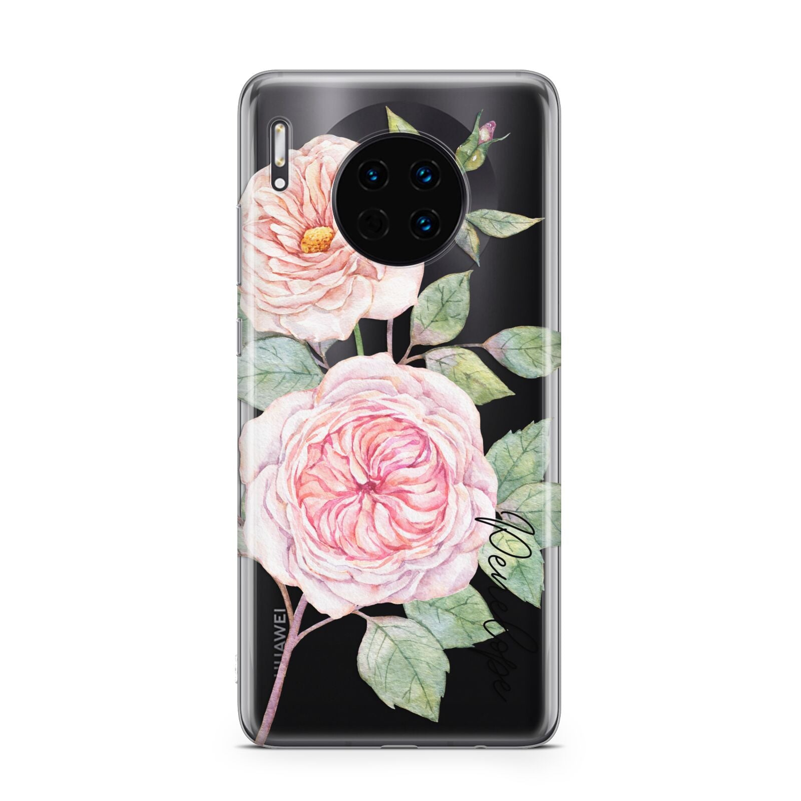 Personalised Peonies Huawei Mate 30