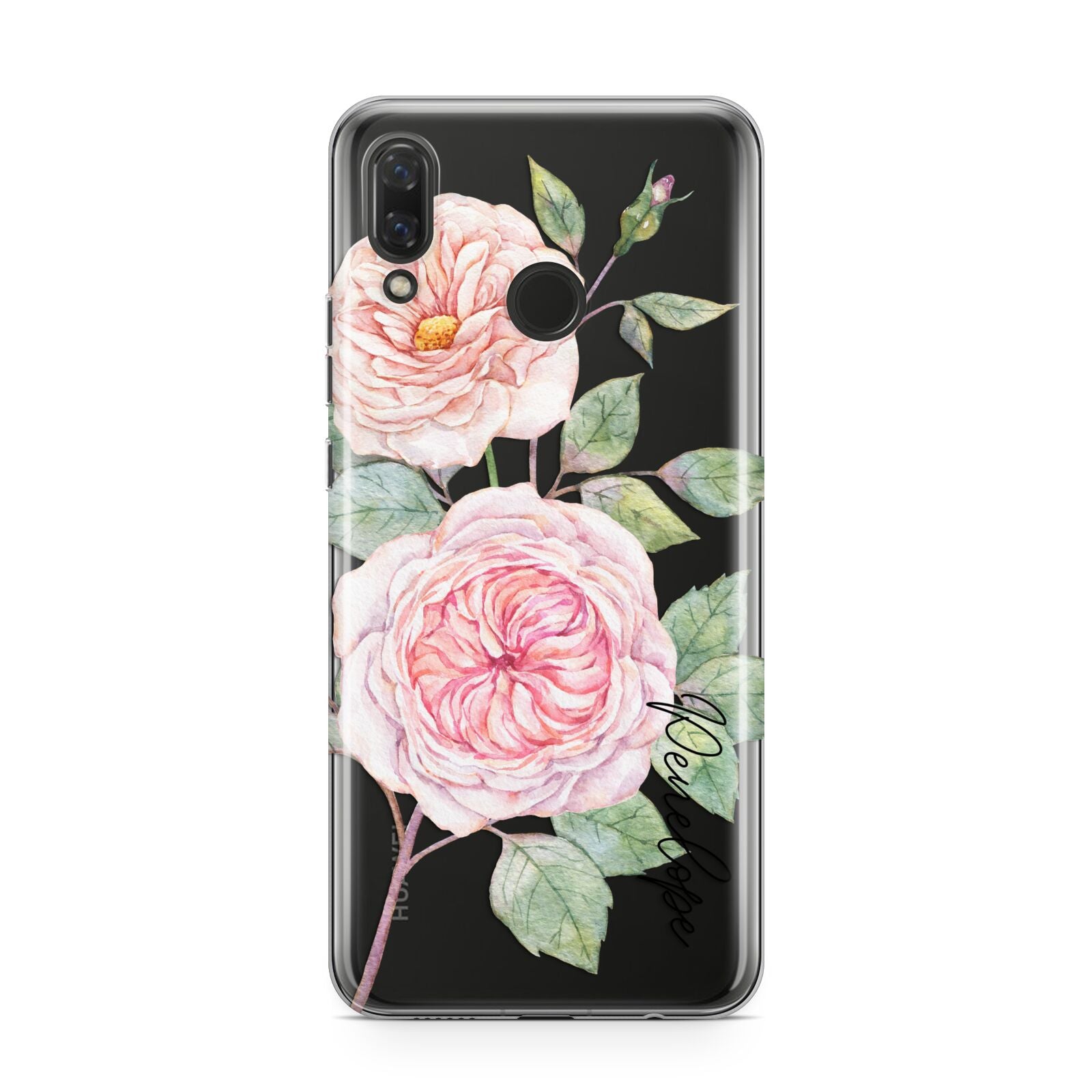 Personalised Peonies Huawei Nova 3 Phone Case