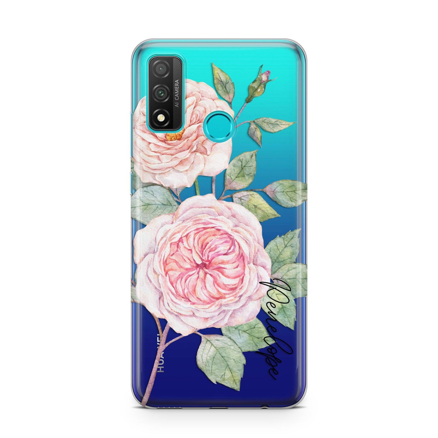 Personalised Peonies Huawei P Smart 2020