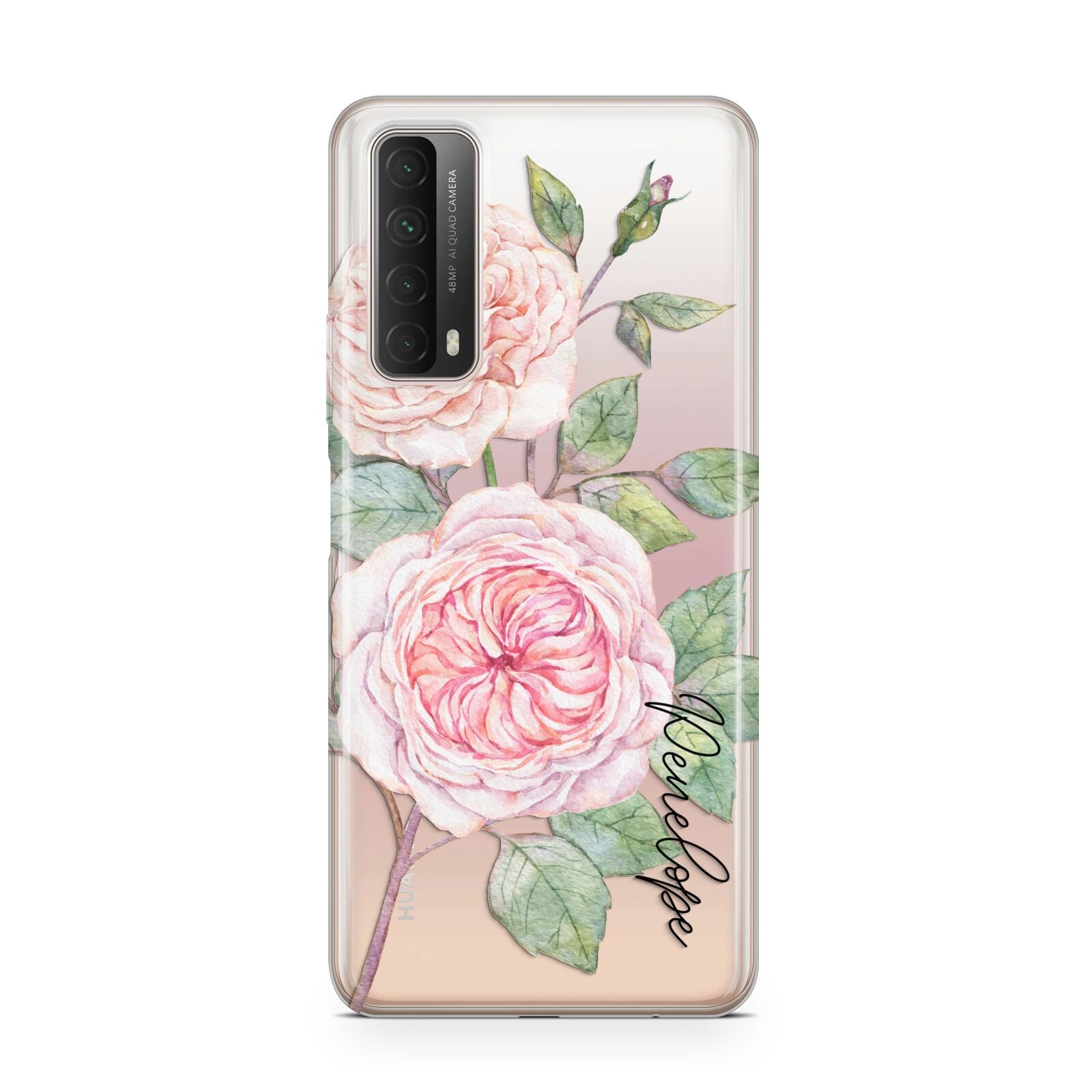 Personalised Peonies Huawei P Smart 2021