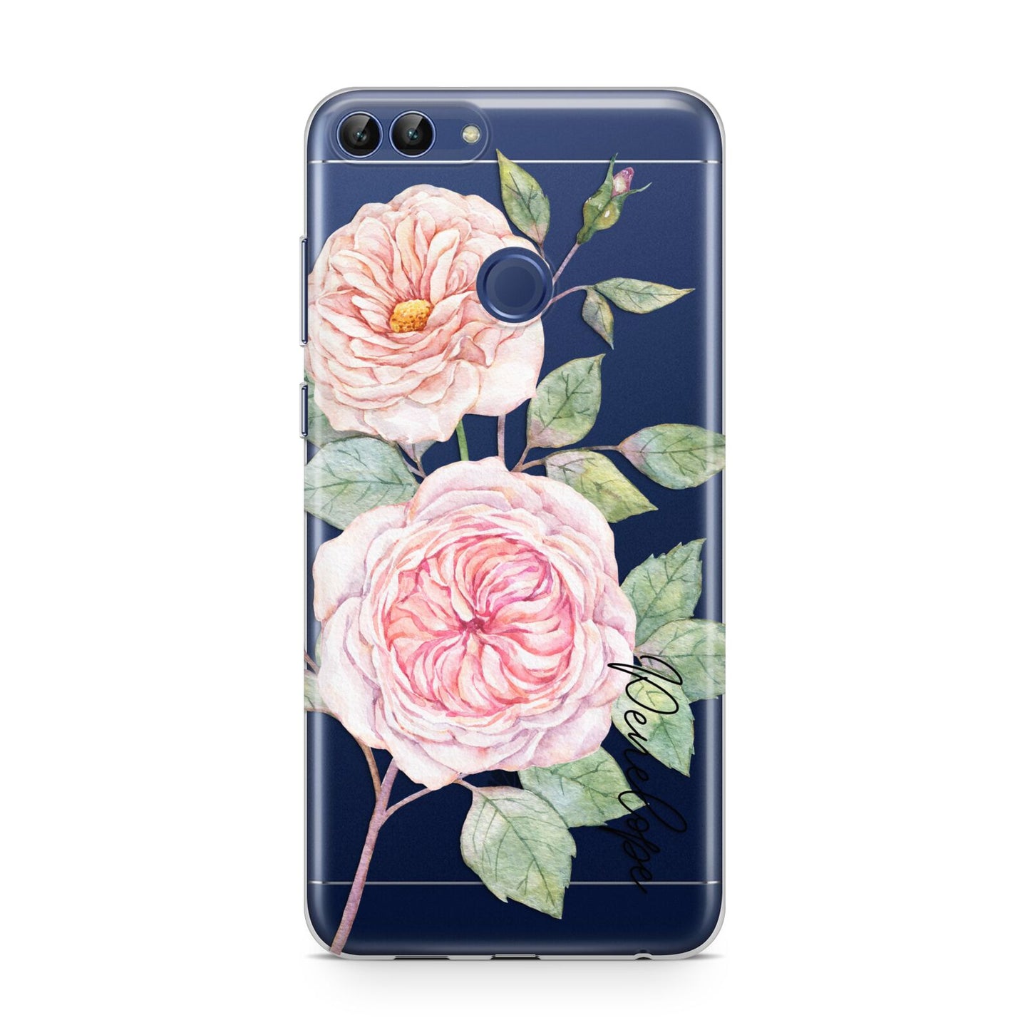 Personalised Peonies Huawei P Smart Case