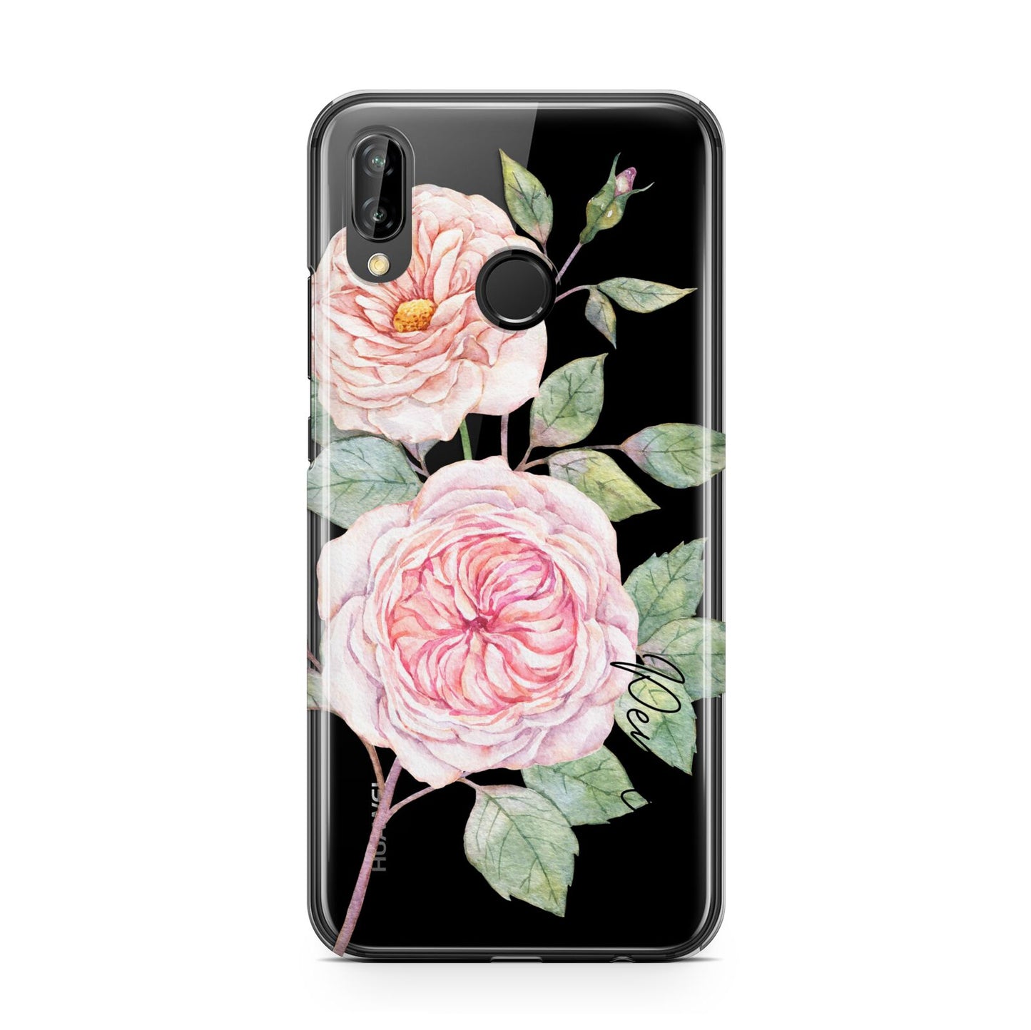 Personalised Peonies Huawei P20 Lite Phone Case