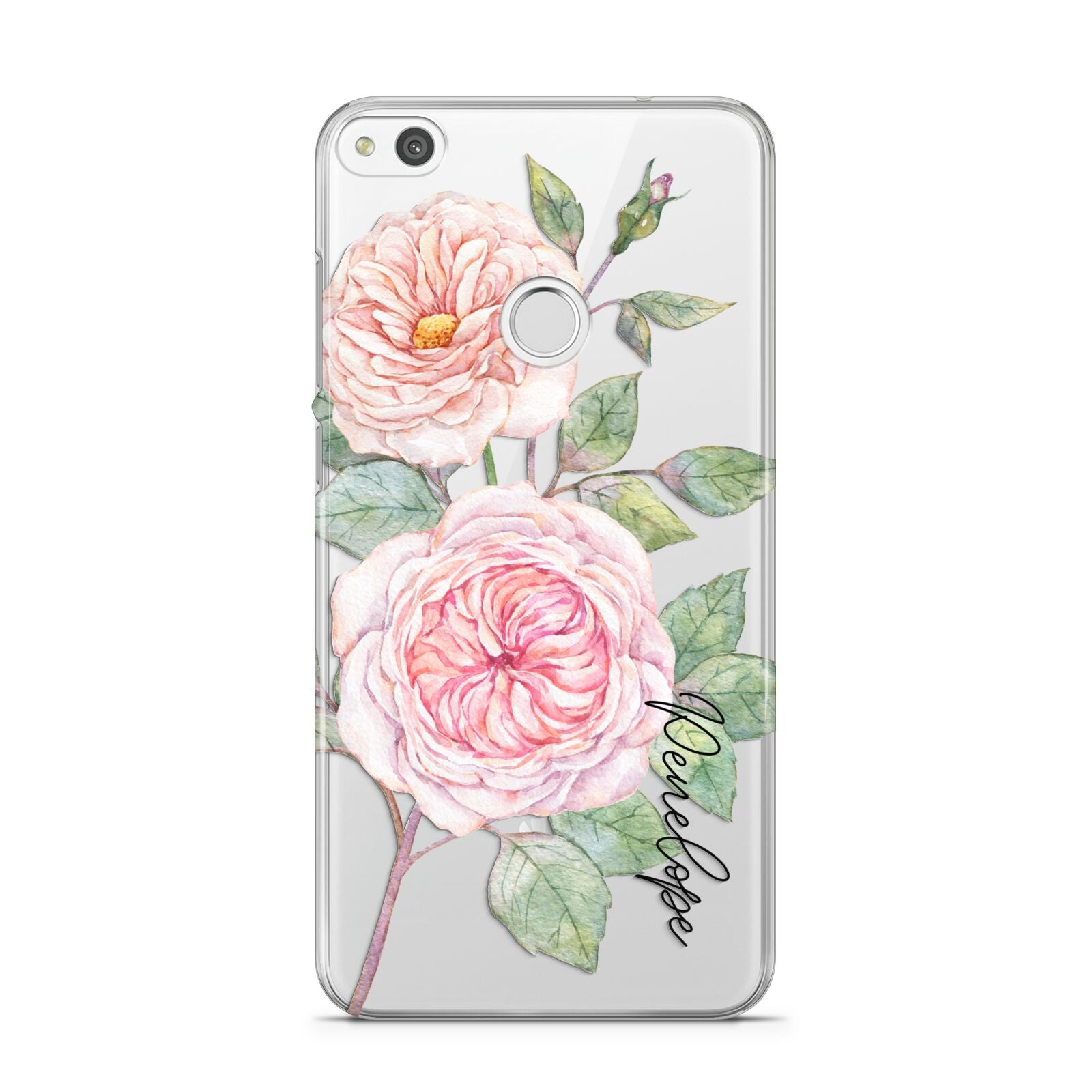 Personalised Peonies Huawei P8 Lite Case