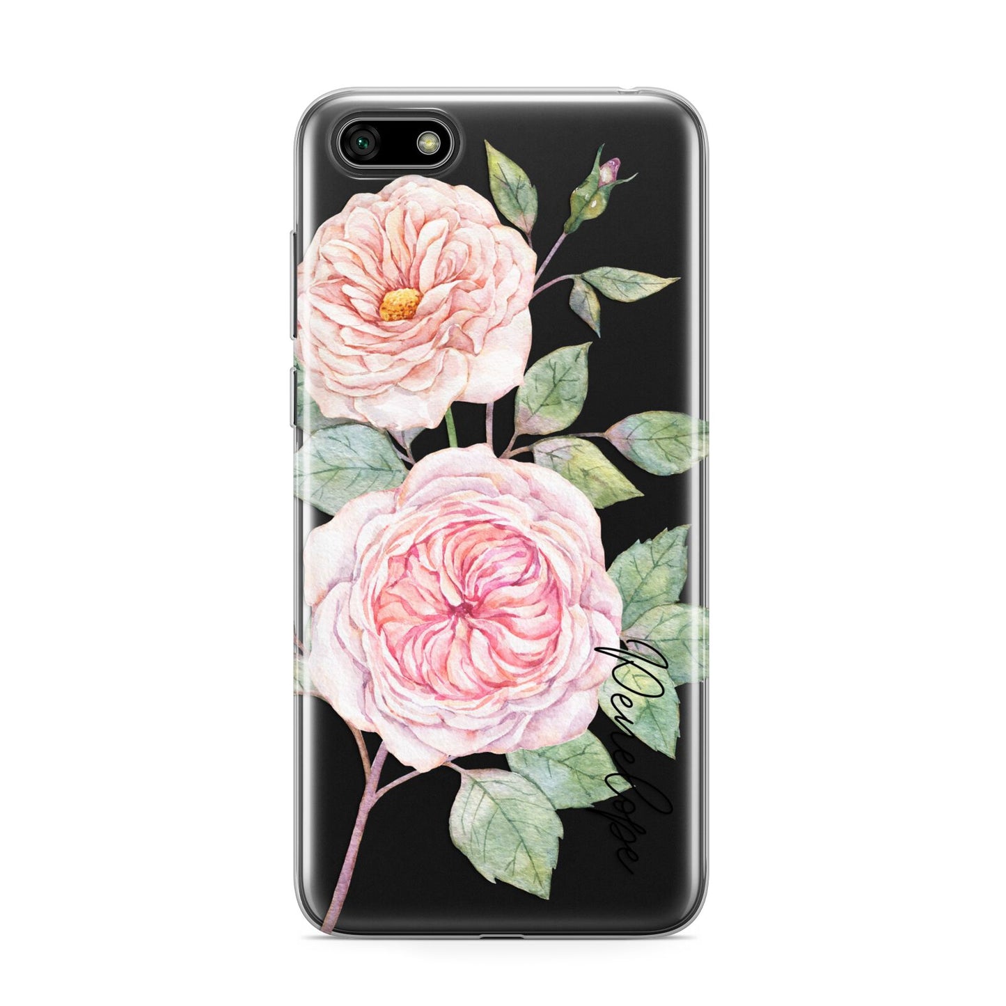 Personalised Peonies Huawei Y5 Prime 2018 Phone Case