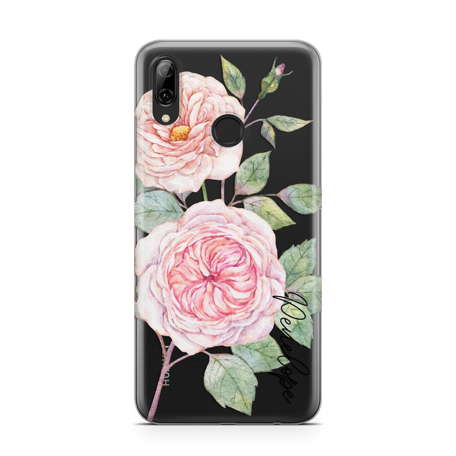 Personalised Peonies Huawei Y7 2019