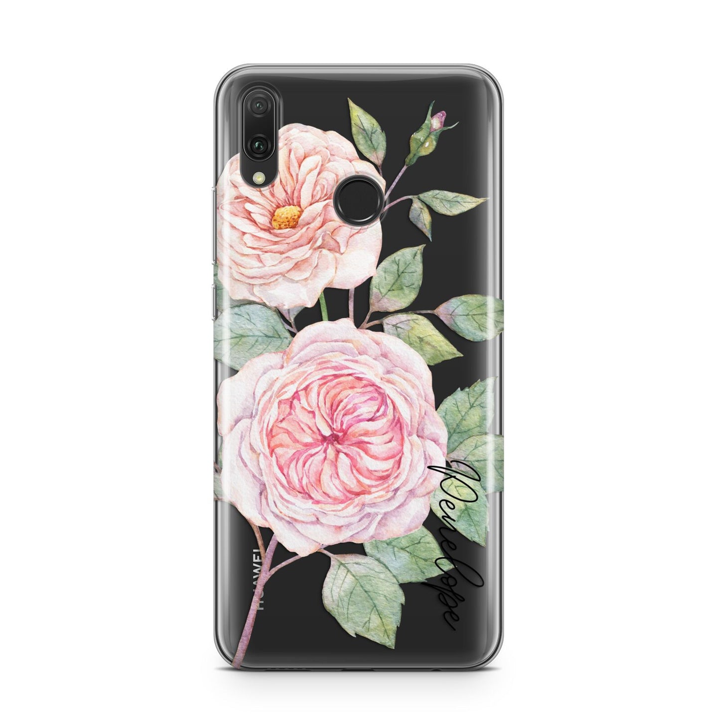 Personalised Peonies Huawei Y9 2019