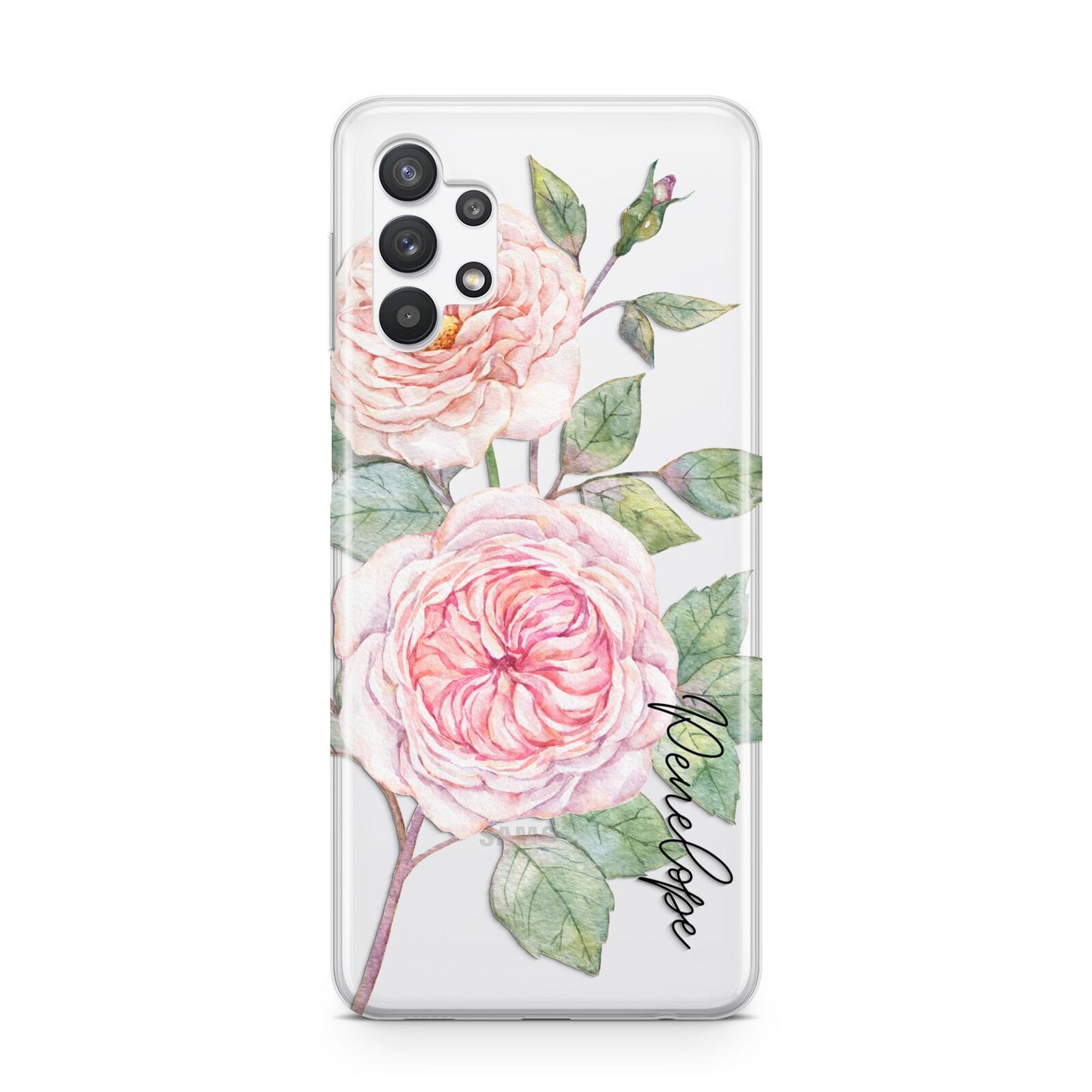 Personalised Peonies Samsung A32 5G Case