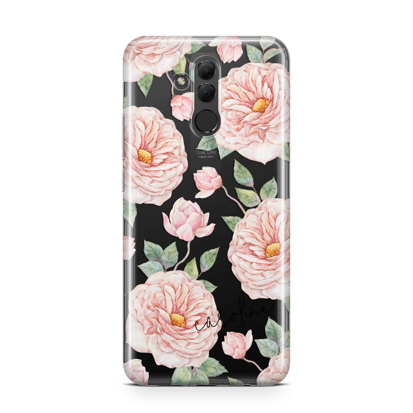 Personalised Peony Huawei Mate 20 Lite