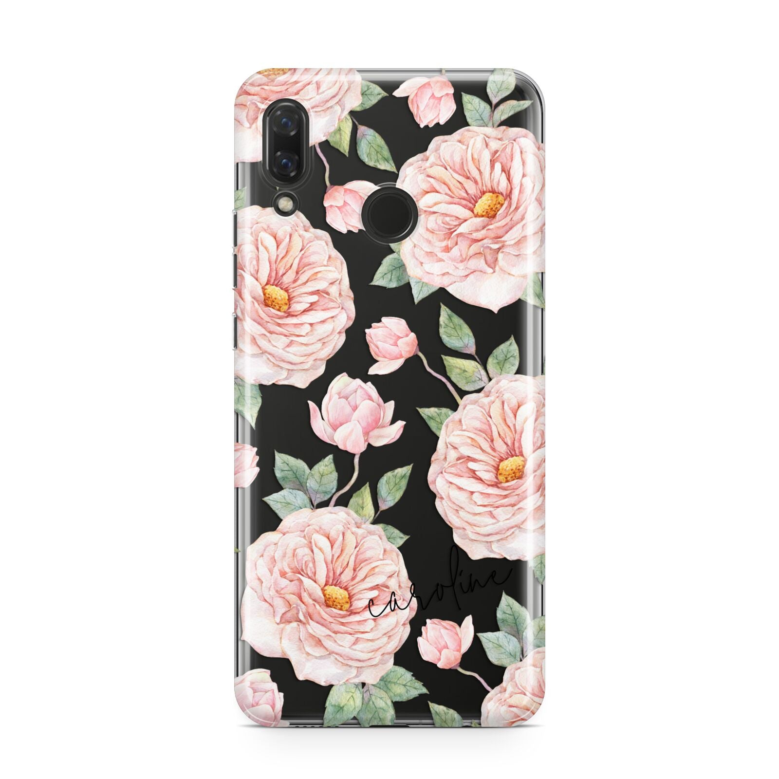 Personalised Peony Huawei Nova 3 Phone Case