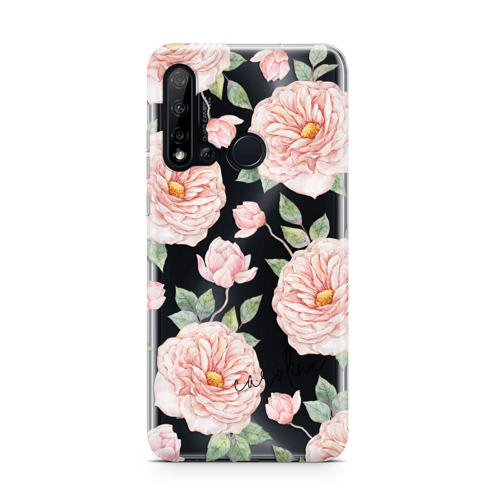 Personalised Peony Huawei P20 Lite 5G Phone Case