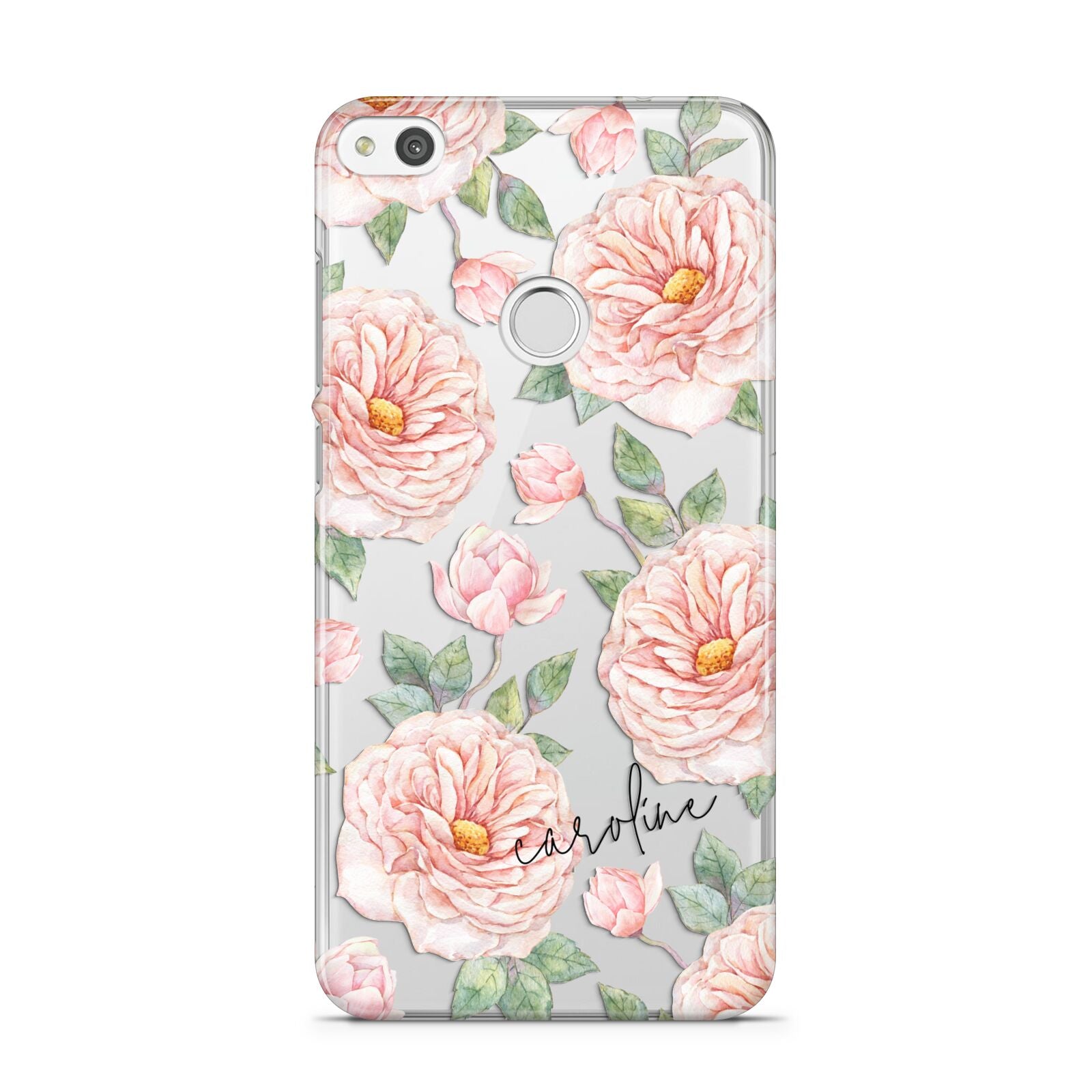 Personalised Peony Huawei P8 Lite Case