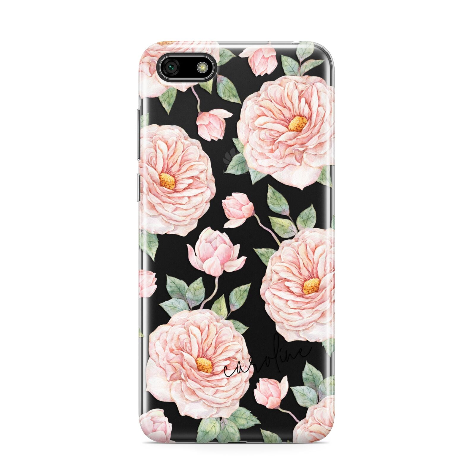 Personalised Peony Huawei Y5 Prime 2018 Phone Case