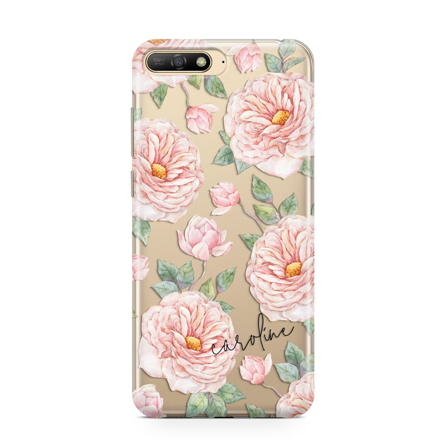 Personalised Peony Huawei Y6 2018