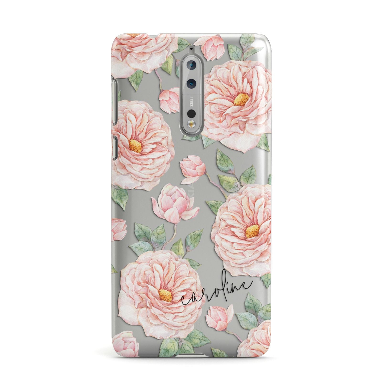 Personalised Peony Nokia Case