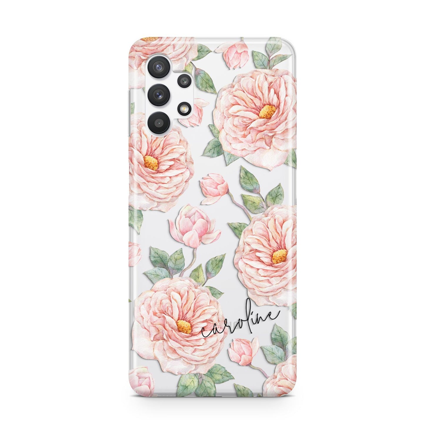 Personalised Peony Samsung A32 5G Case