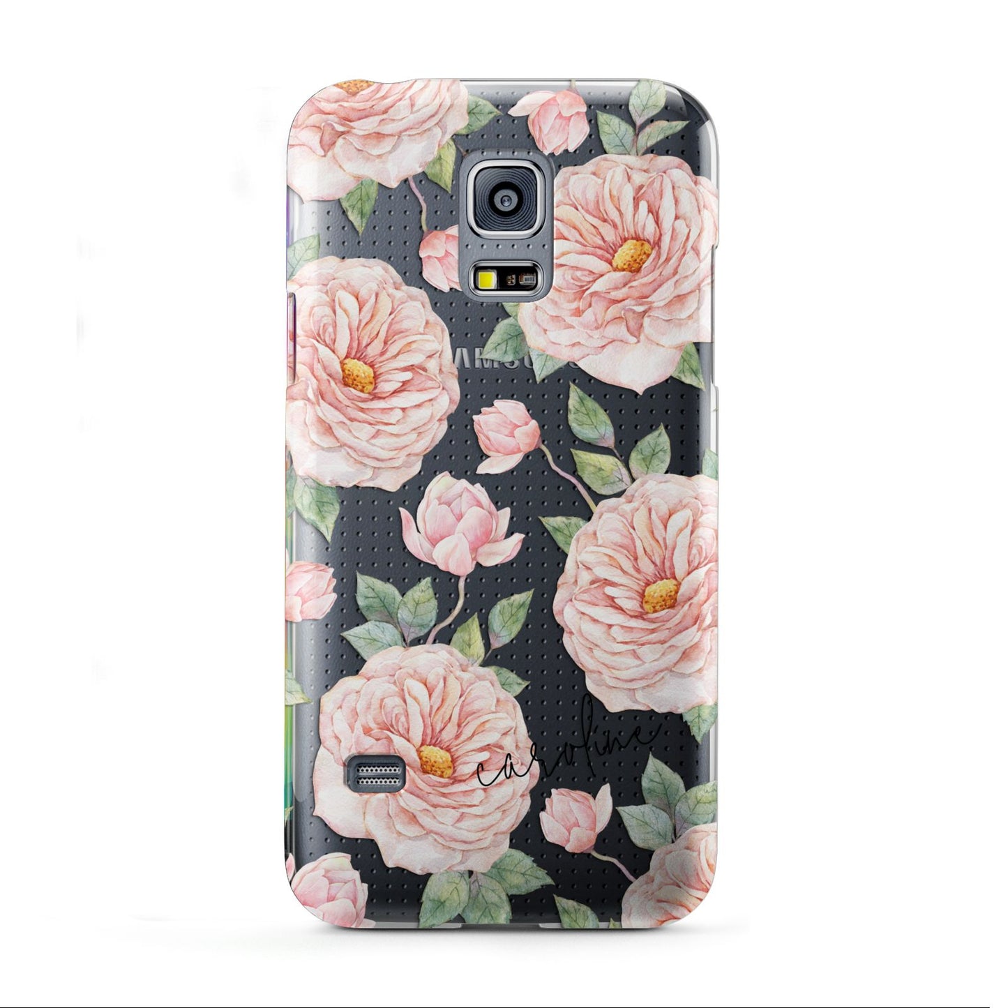 Personalised Peony Samsung Galaxy S5 Mini Case