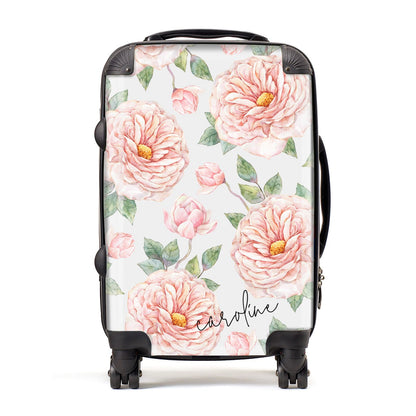 Personalised Peony Suitcase