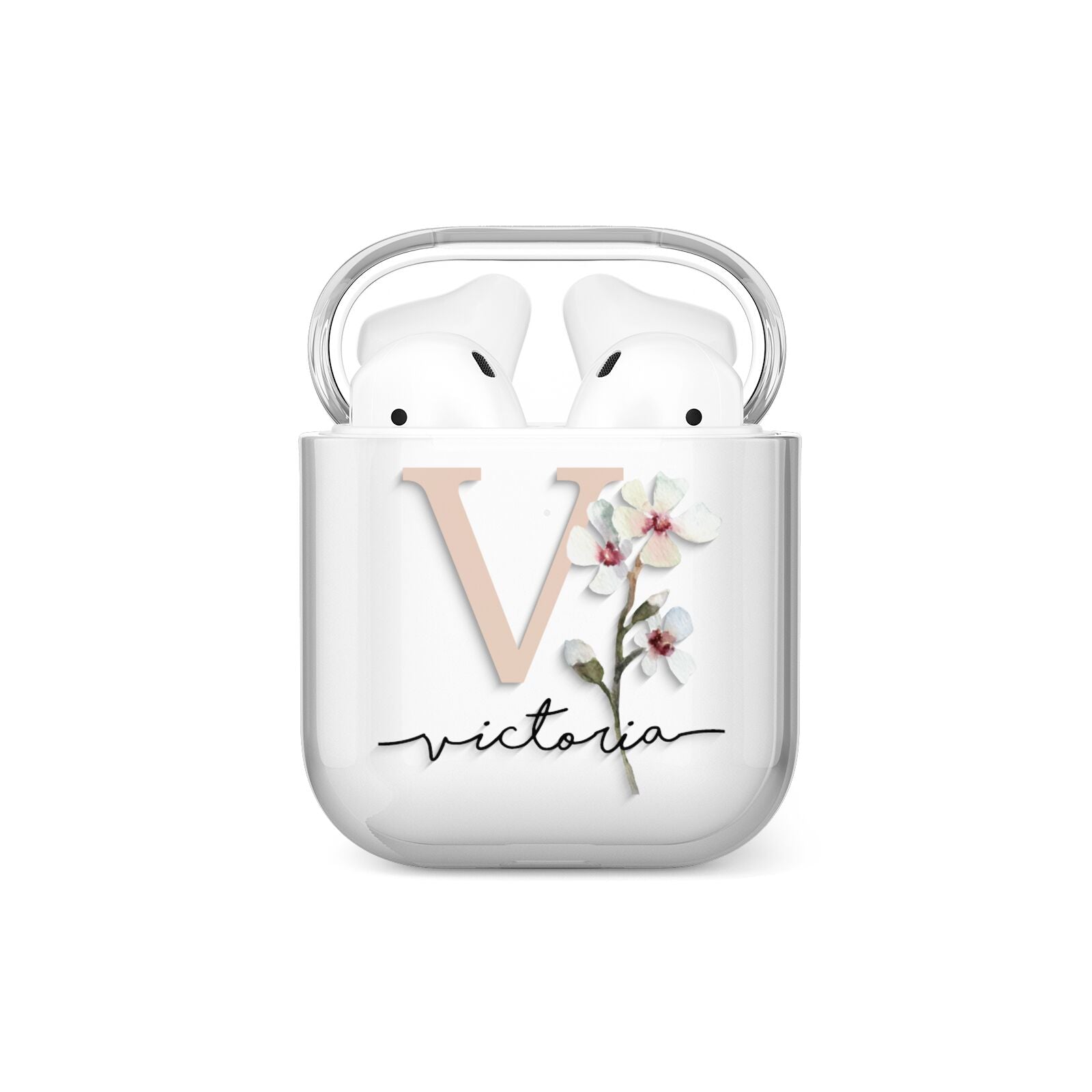 Personalised Petals AirPods Case