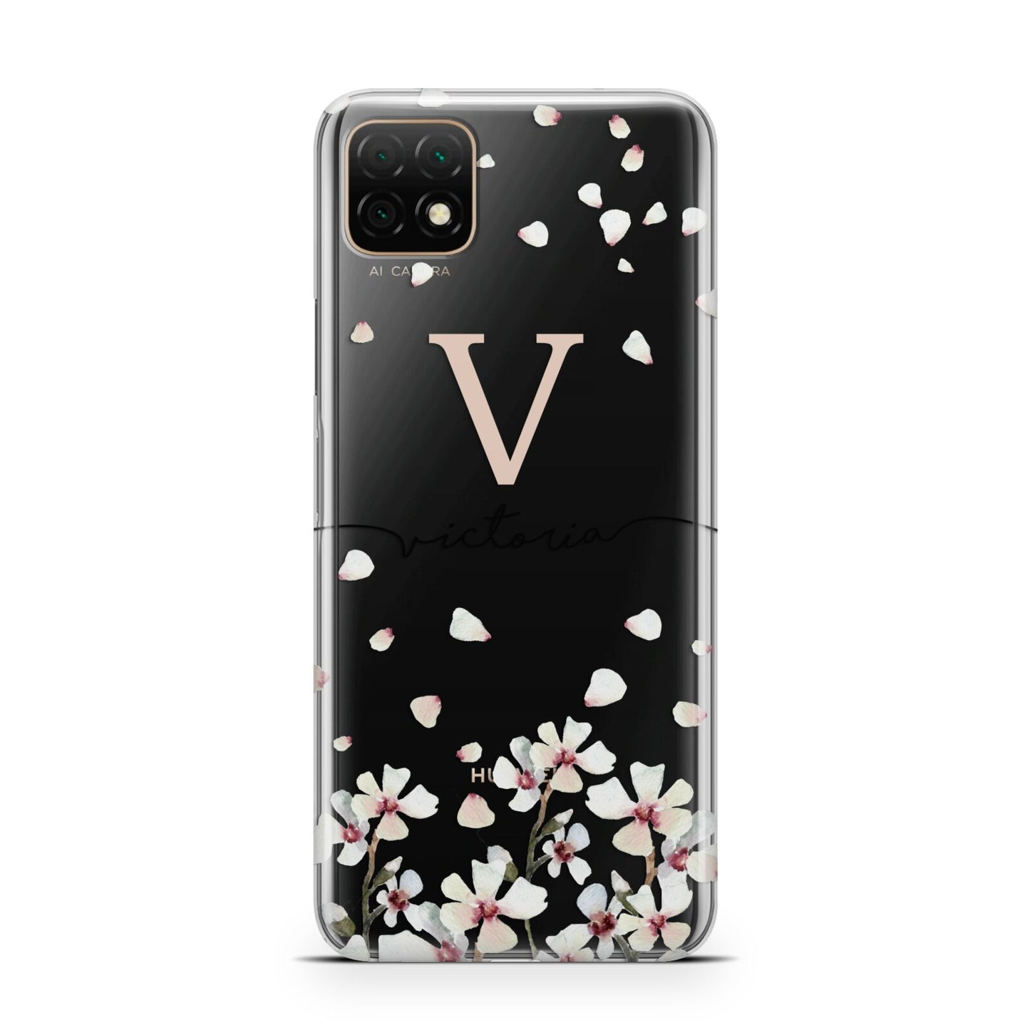 Personalised Petals Huawei Enjoy 20 Phone Case