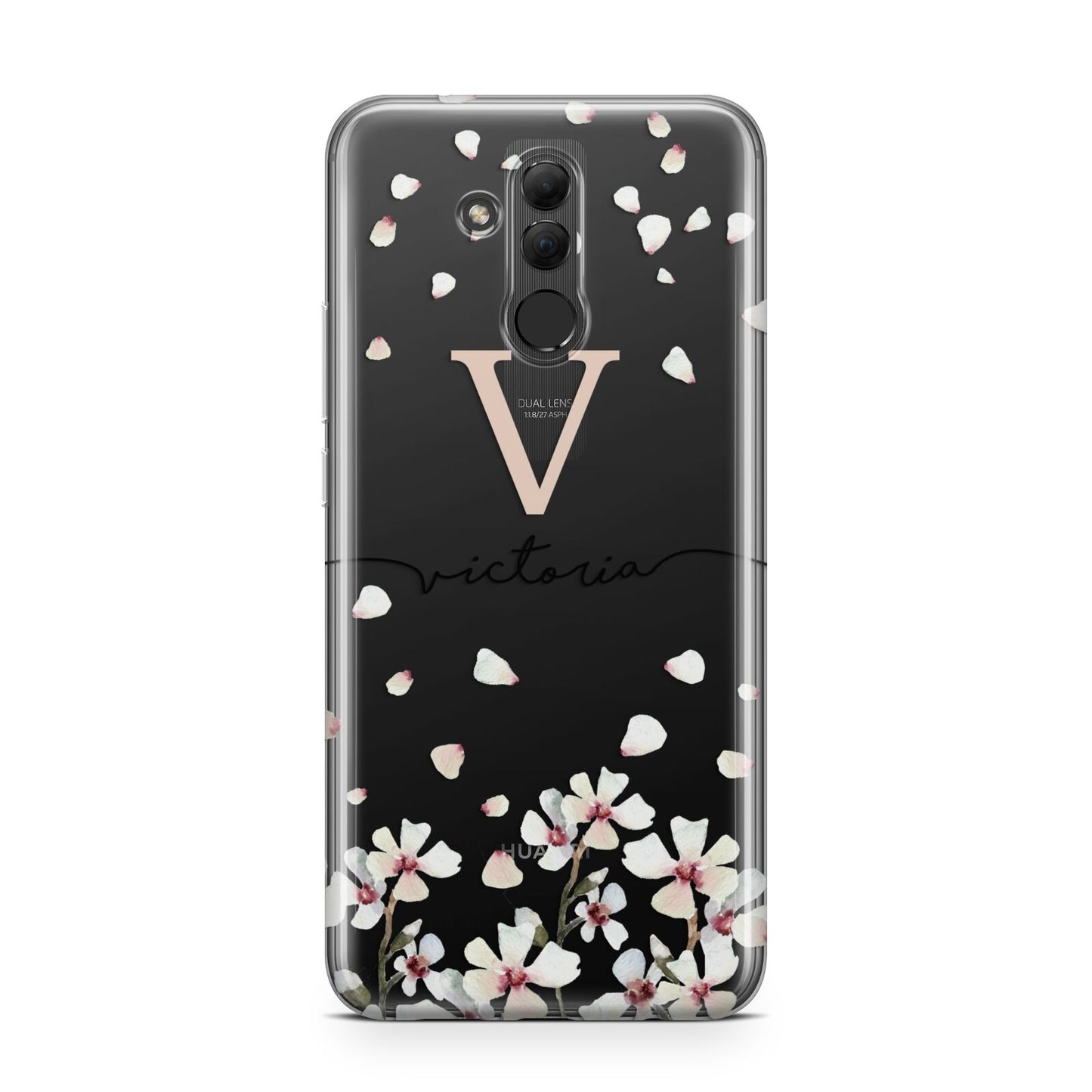 Personalised Petals Huawei Mate 20 Lite