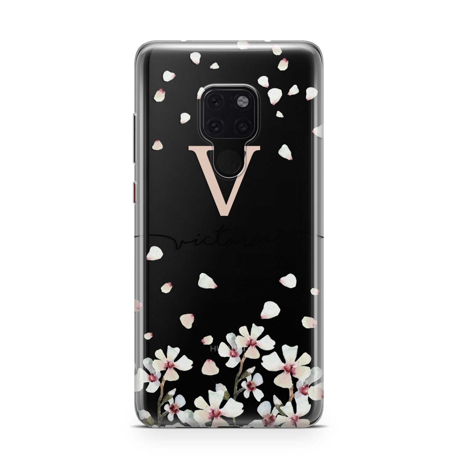 Personalised Petals Huawei Mate 20 Phone Case