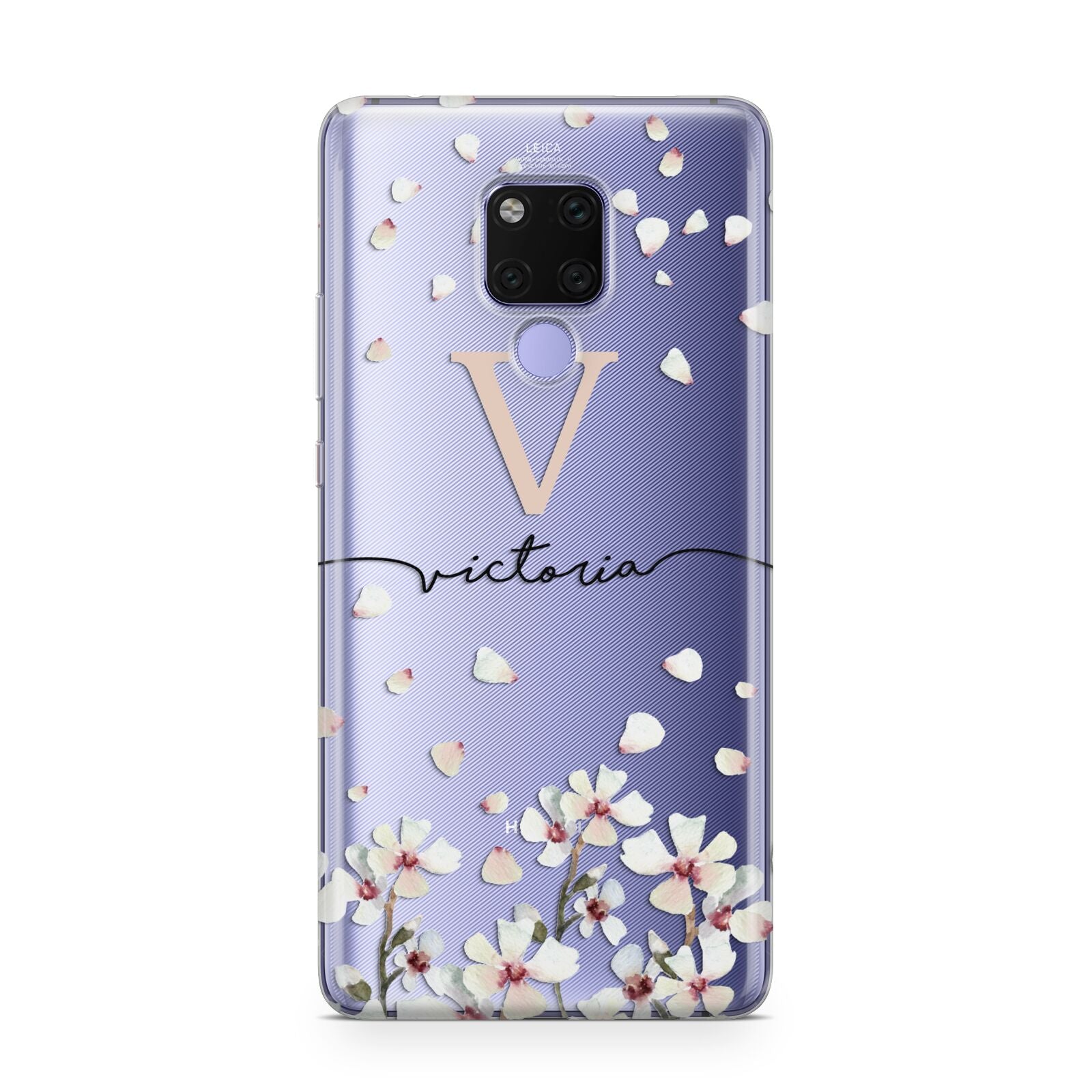 Personalised Petals Huawei Mate 20X Phone Case