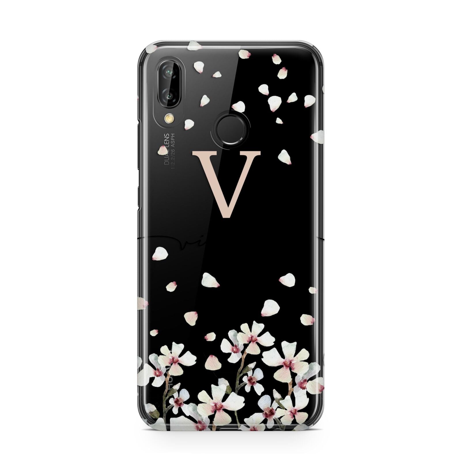 Personalised Petals Huawei P20 Lite Phone Case