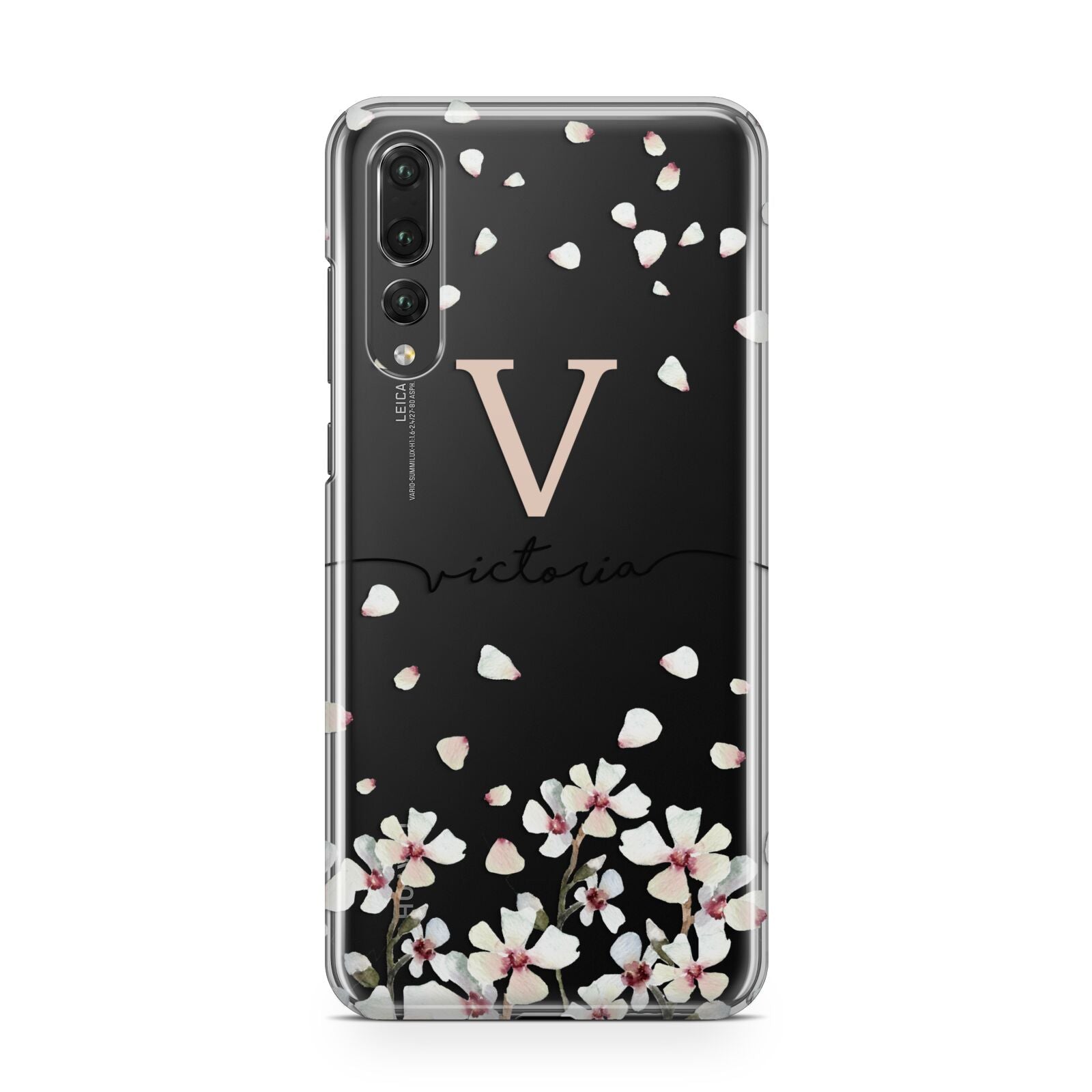 Personalised Petals Huawei P20 Pro Phone Case