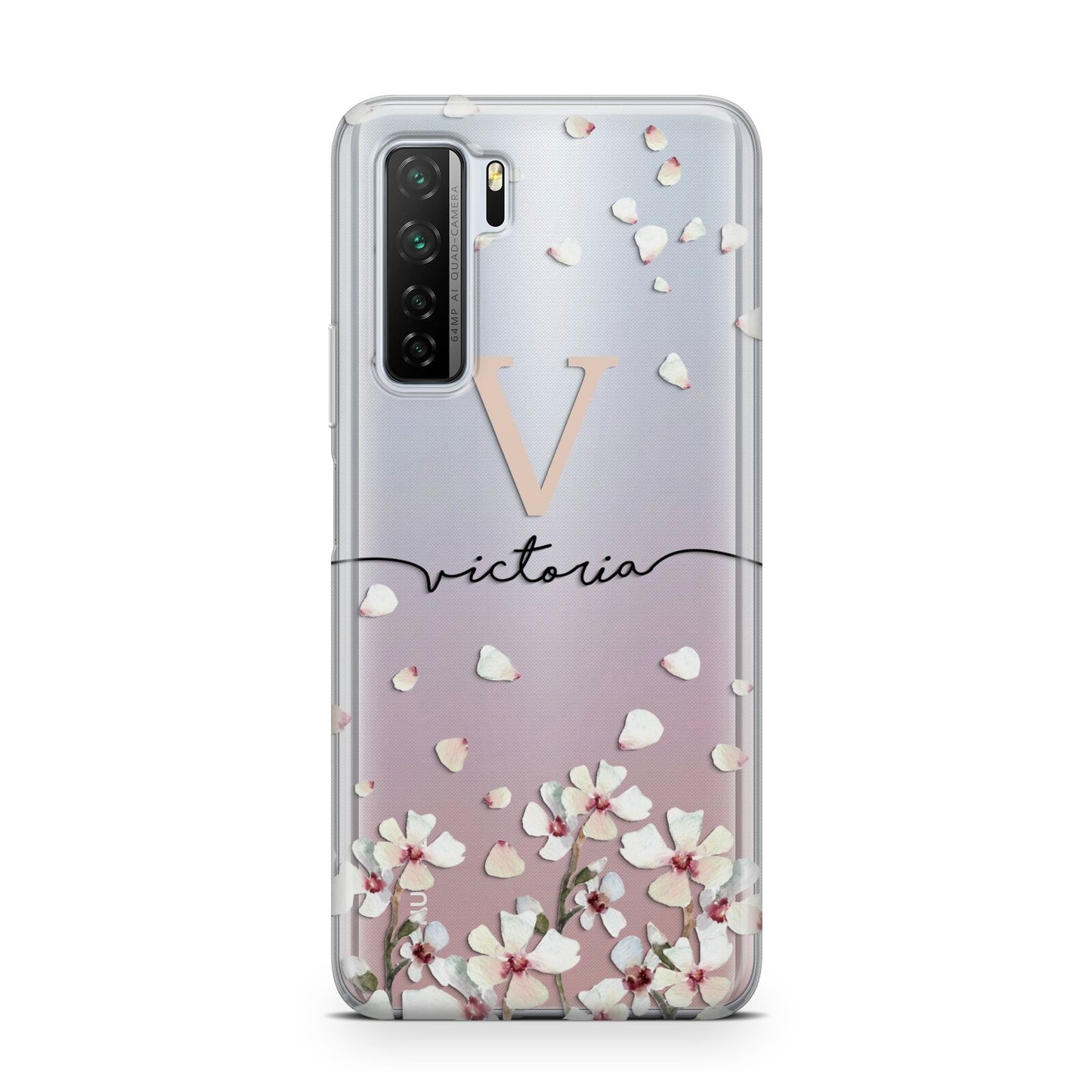 Personalised Petals Huawei P40 Lite 5G Phone Case