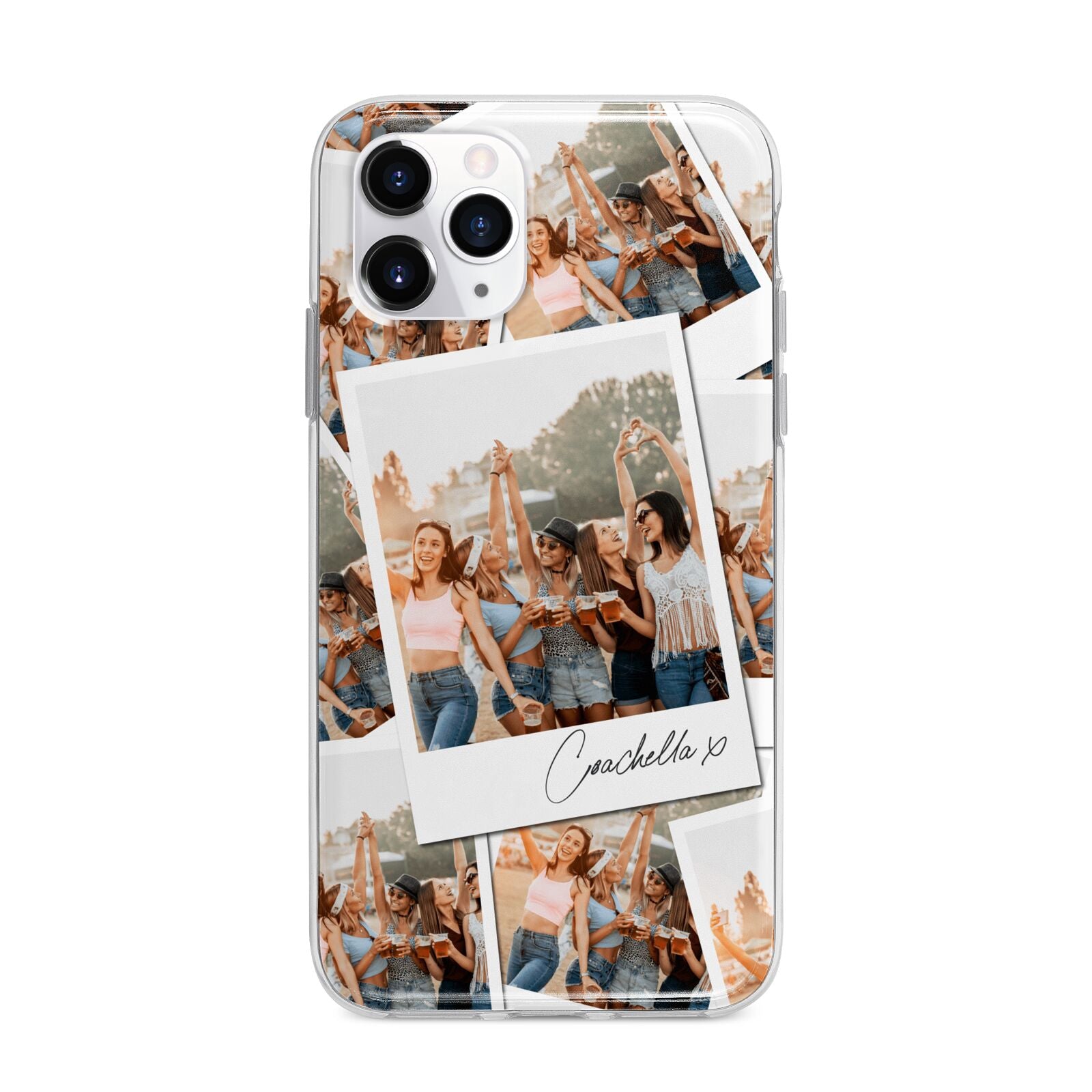 Personalised Photo Apple iPhone 11 Pro Max in Silver with Bumper Case