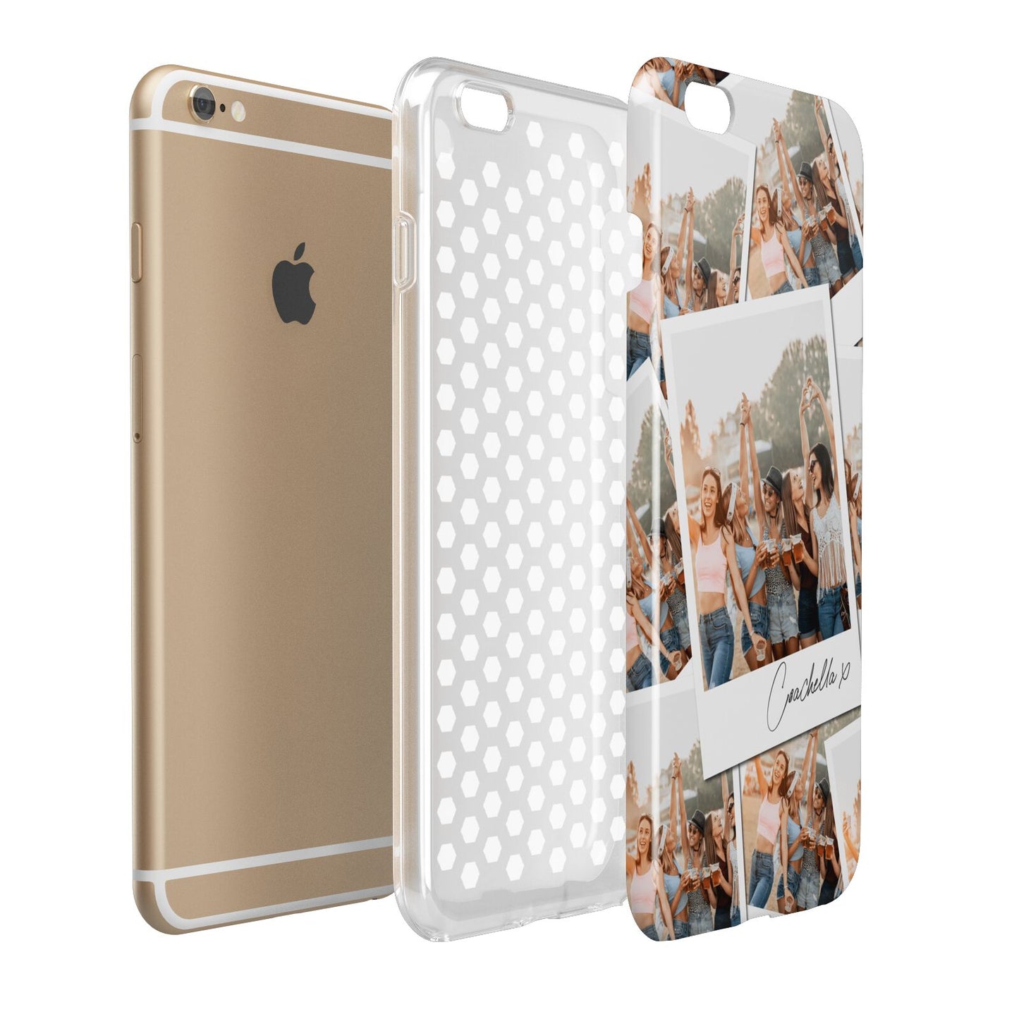 Personalised Photo Apple iPhone 6 Plus 3D Tough Case Expand Detail Image