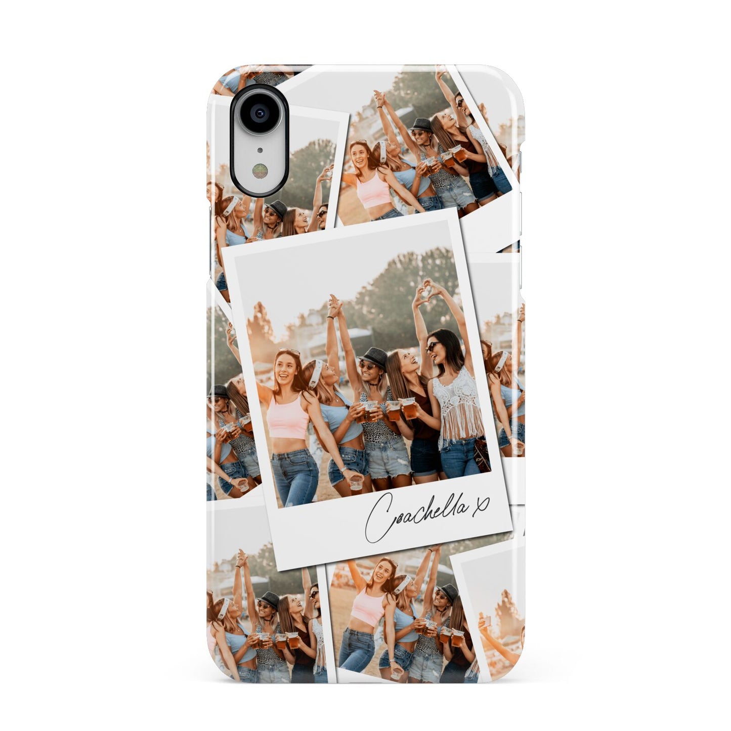 Personalised Photo Apple iPhone XR White 3D Snap Case