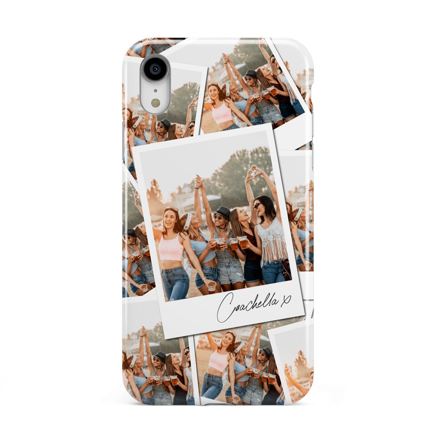 Personalised Photo Apple iPhone XR White 3D Tough Case