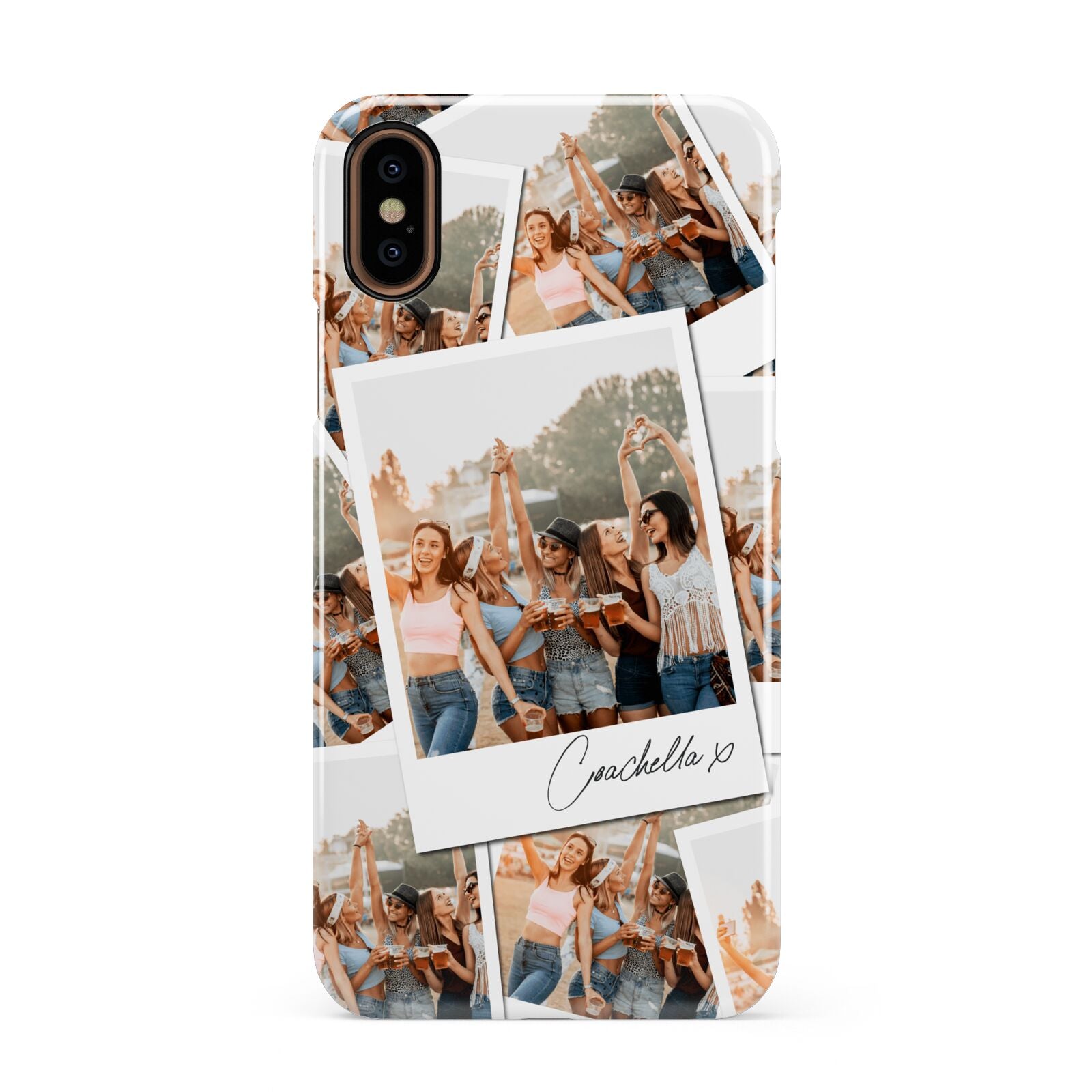 Personalised Photo Apple iPhone XS 3D Snap Case