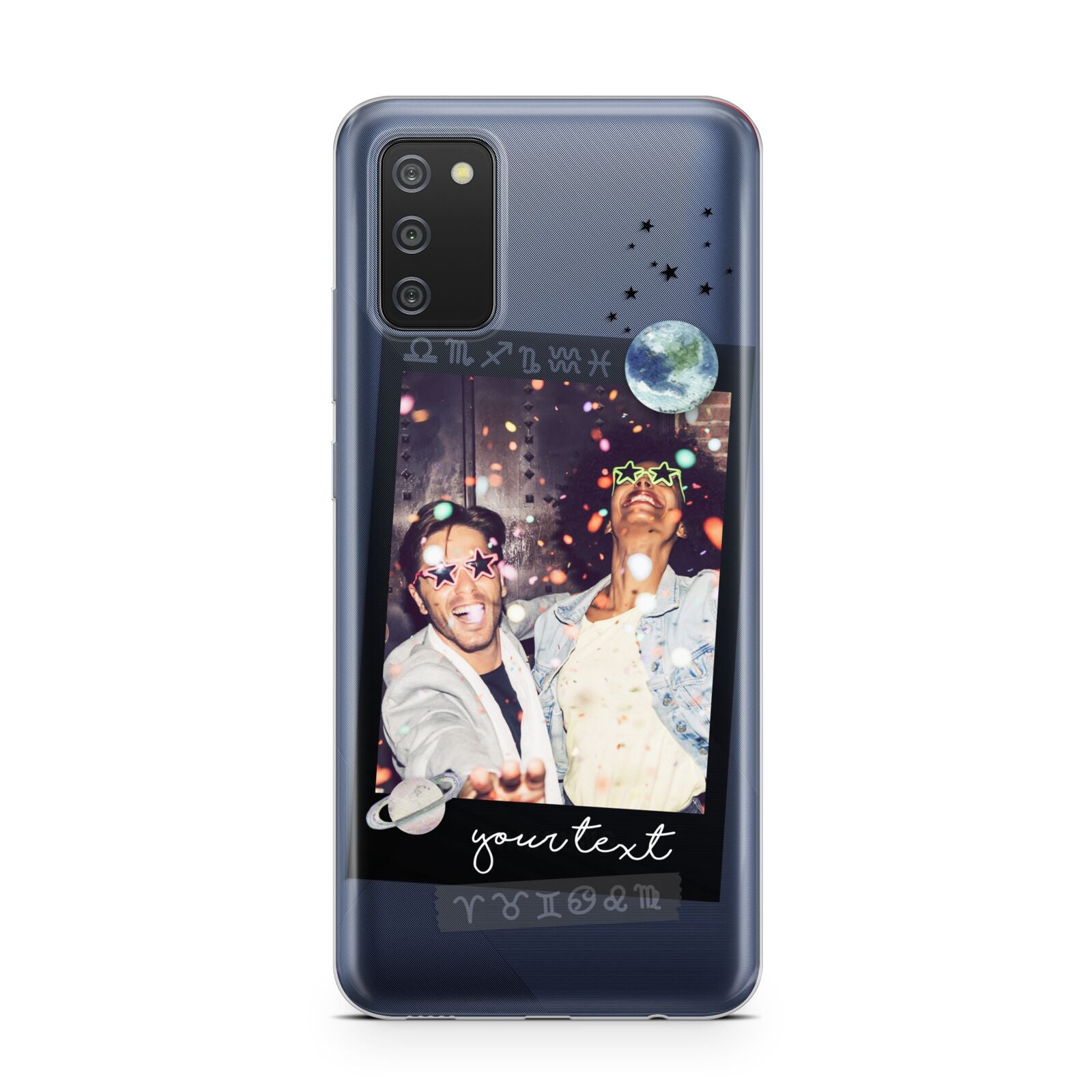 Personalised Photo Celestial Samsung A02s Case