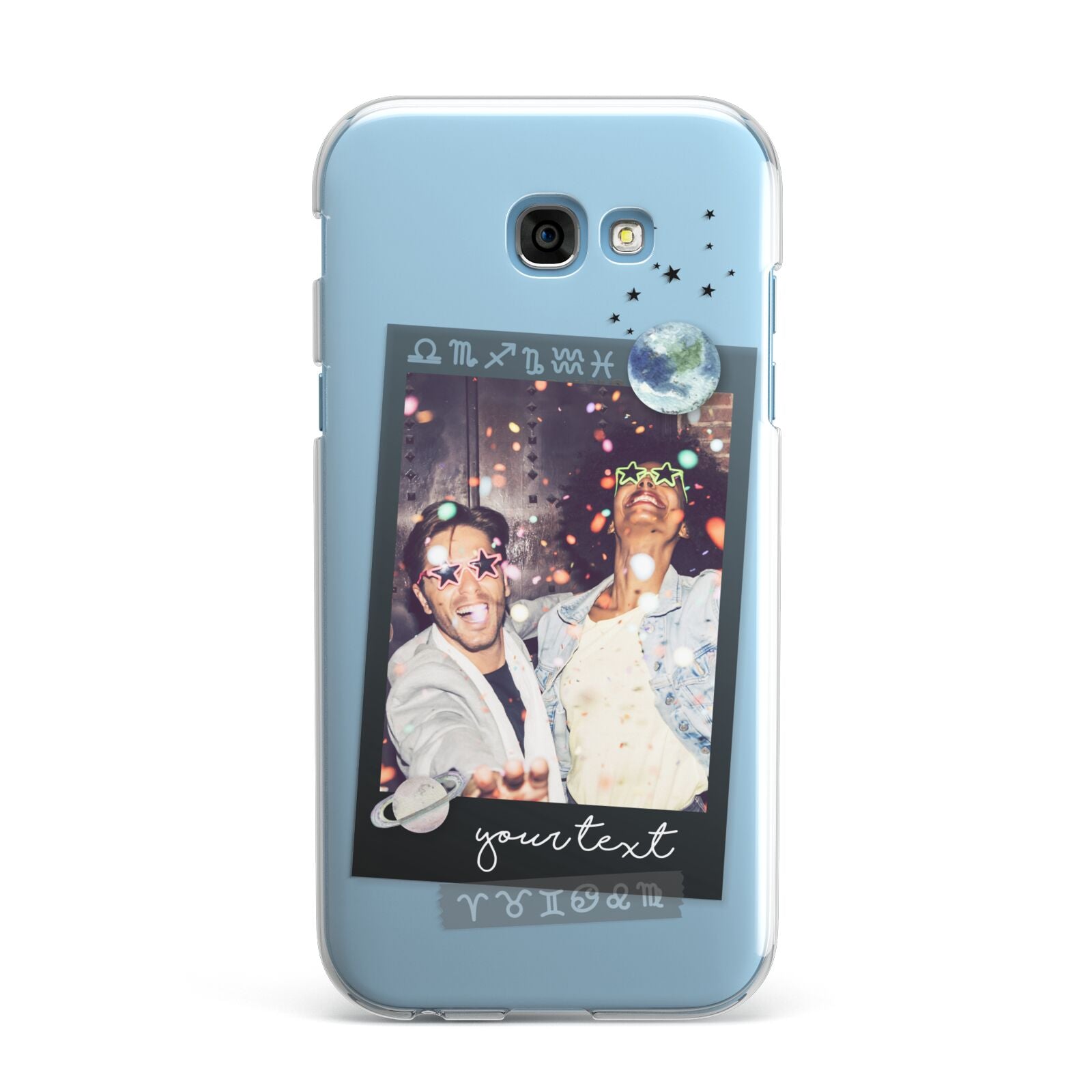 Personalised Photo Celestial Samsung Galaxy A7 2017 Case