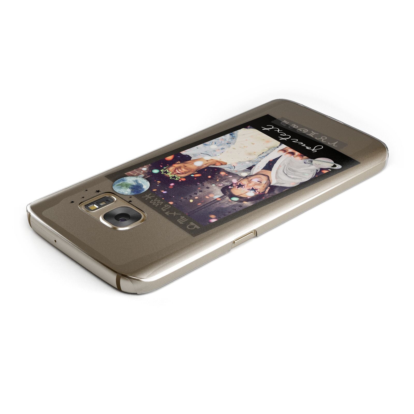 Personalised Photo Celestial Samsung Galaxy Case Top Cutout