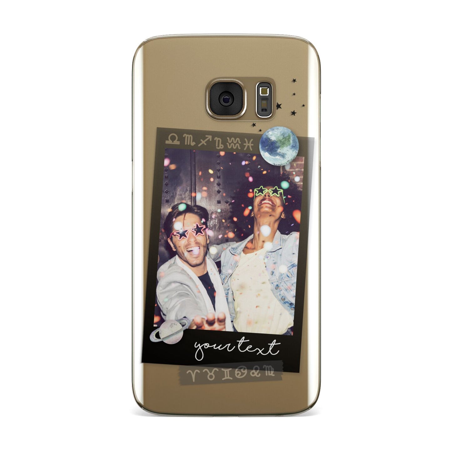 Personalised Photo Celestial Samsung Galaxy Case