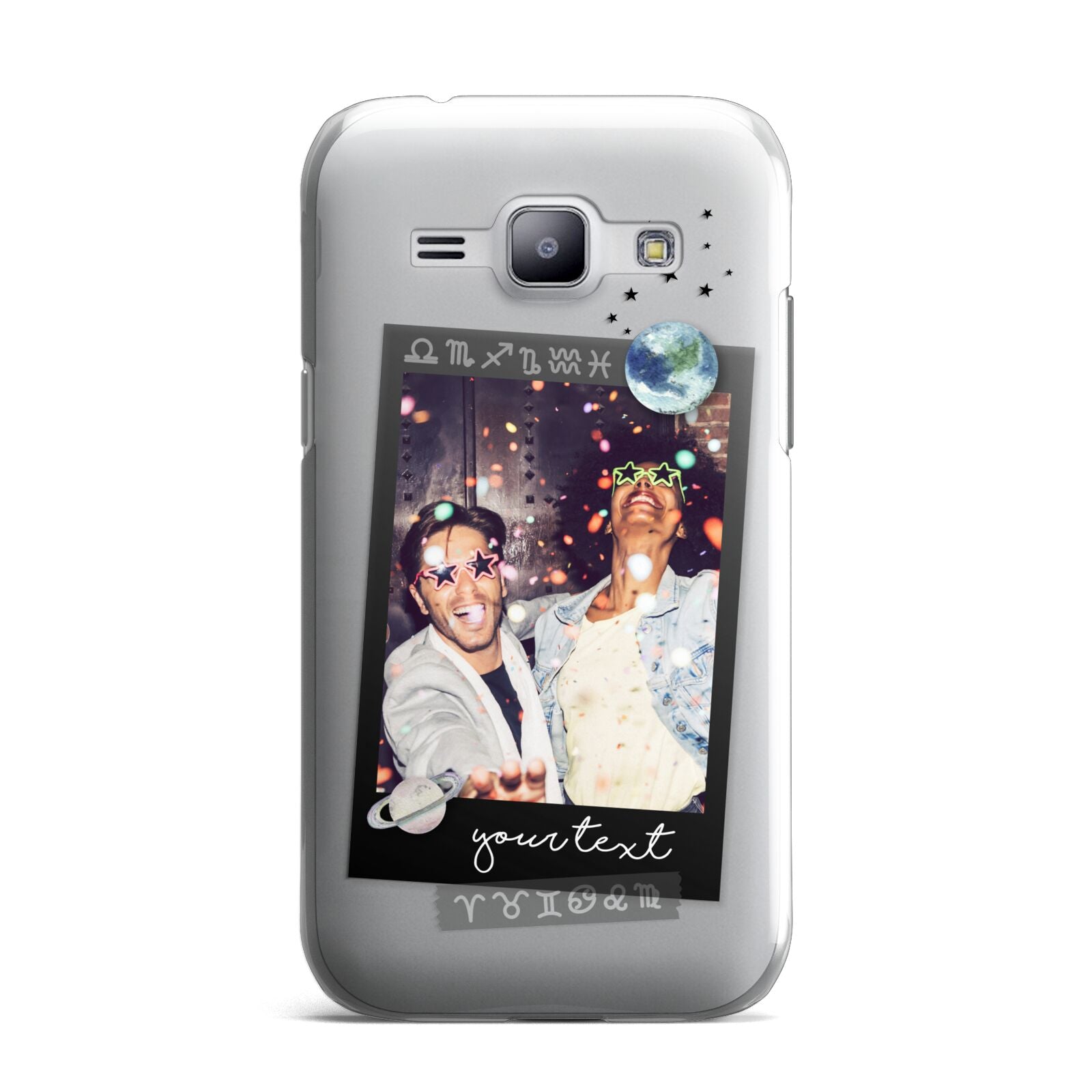 Personalised Photo Celestial Samsung Galaxy J1 2015 Case