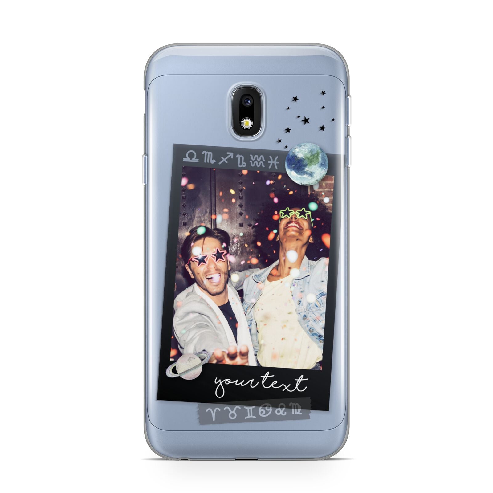 Personalised Photo Celestial Samsung Galaxy J3 2017 Case