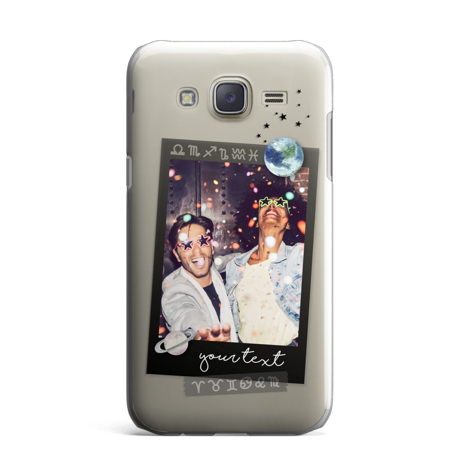 Personalised Photo Celestial Samsung Galaxy J7 Case