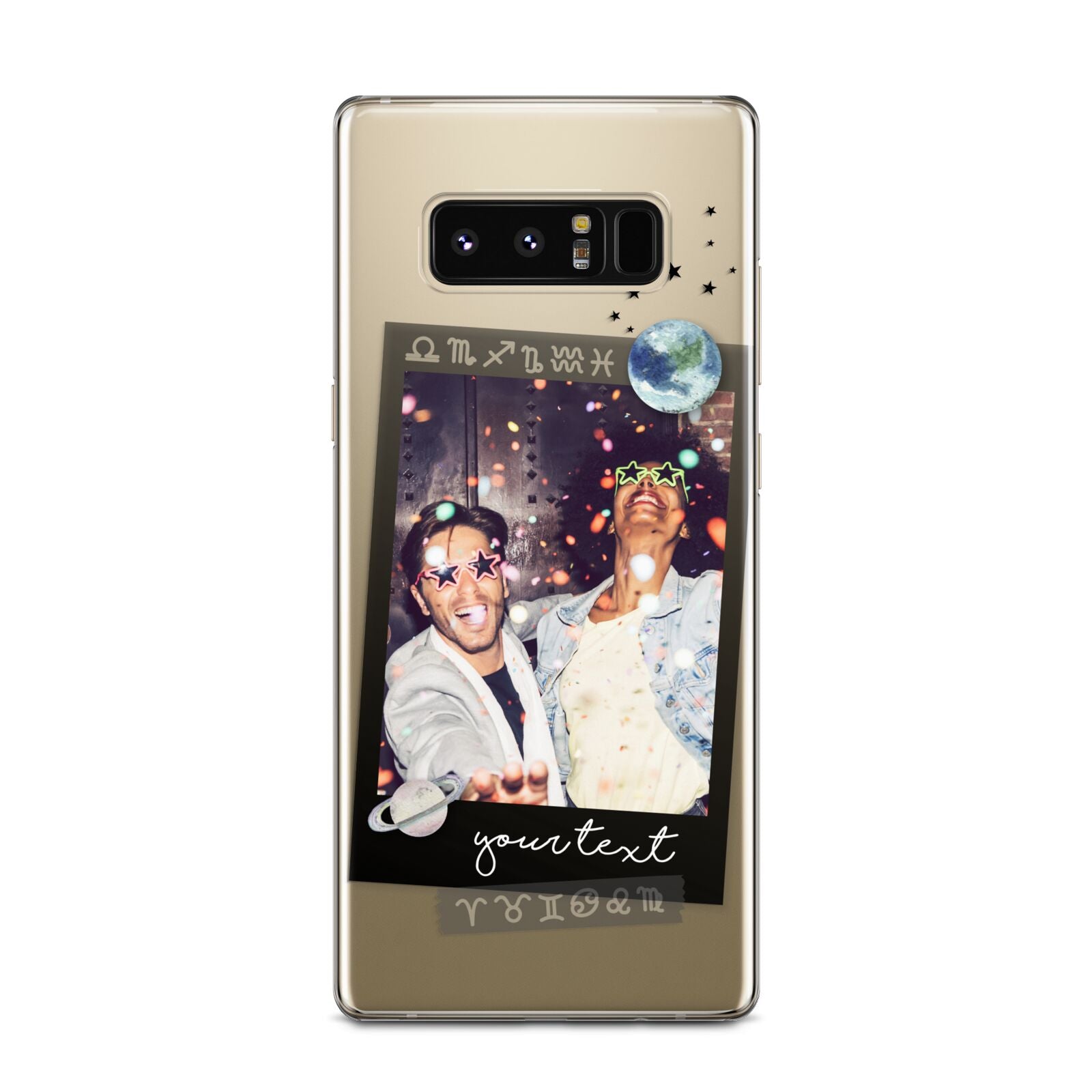 Personalised Photo Celestial Samsung Galaxy Note 8 Case