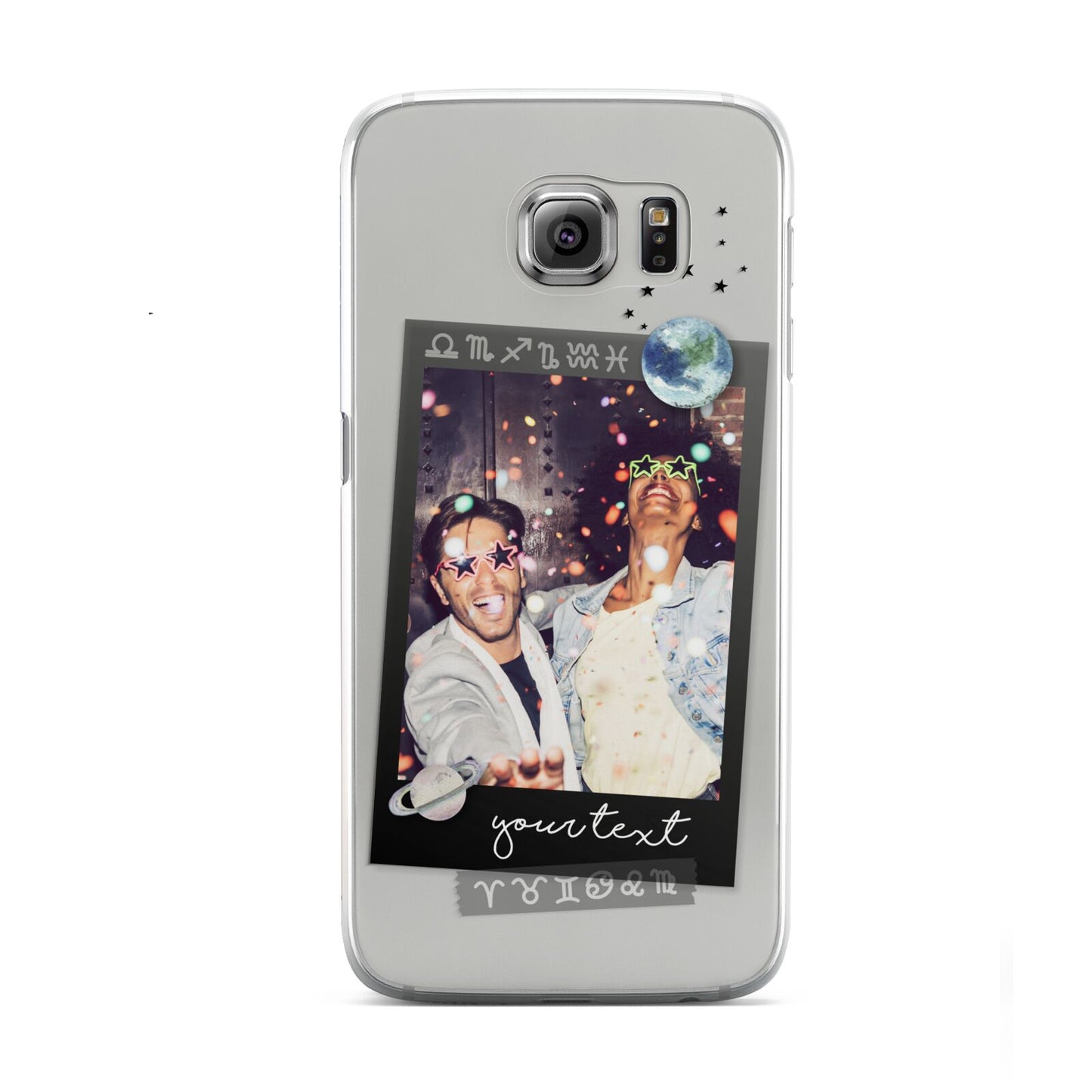 Personalised Photo Celestial Samsung Galaxy S6 Case