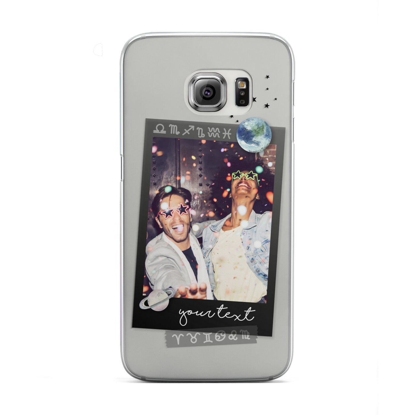 Personalised Photo Celestial Samsung Galaxy S6 Edge Case