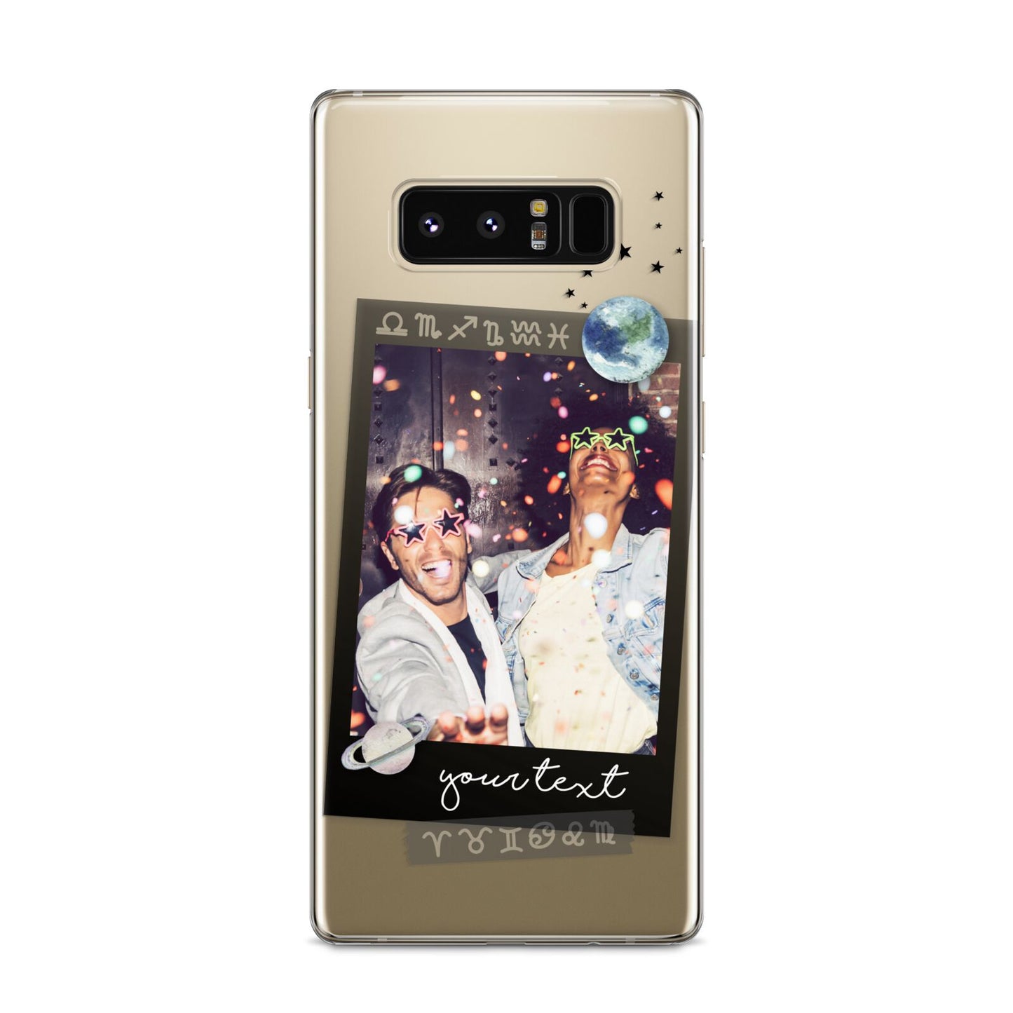 Personalised Photo Celestial Samsung Galaxy S8 Case