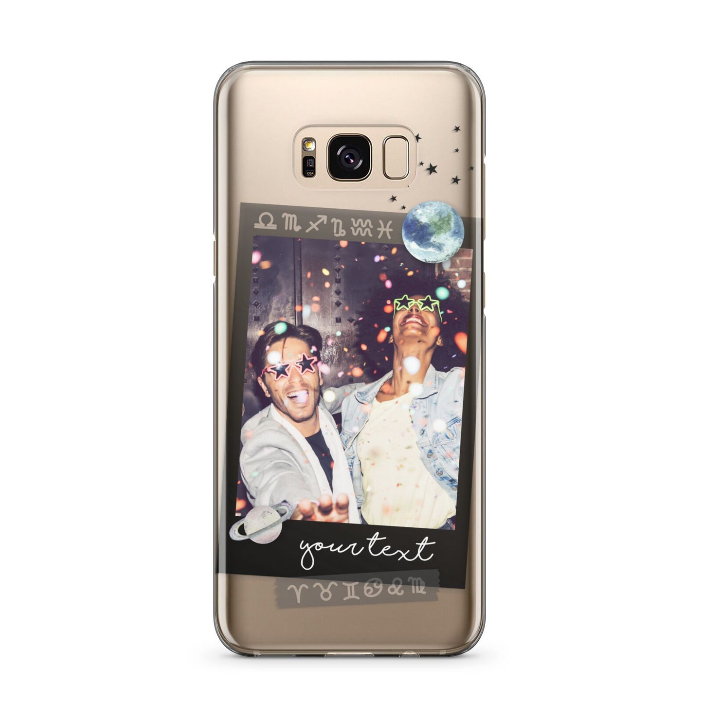 Personalised Photo Celestial Samsung Galaxy S8 Plus Case