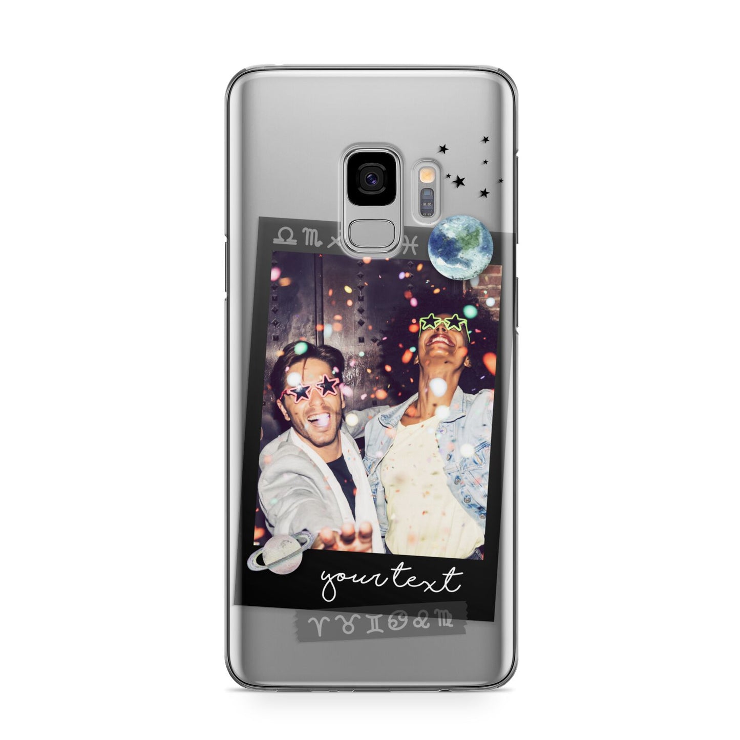 Personalised Photo Celestial Samsung Galaxy S9 Case