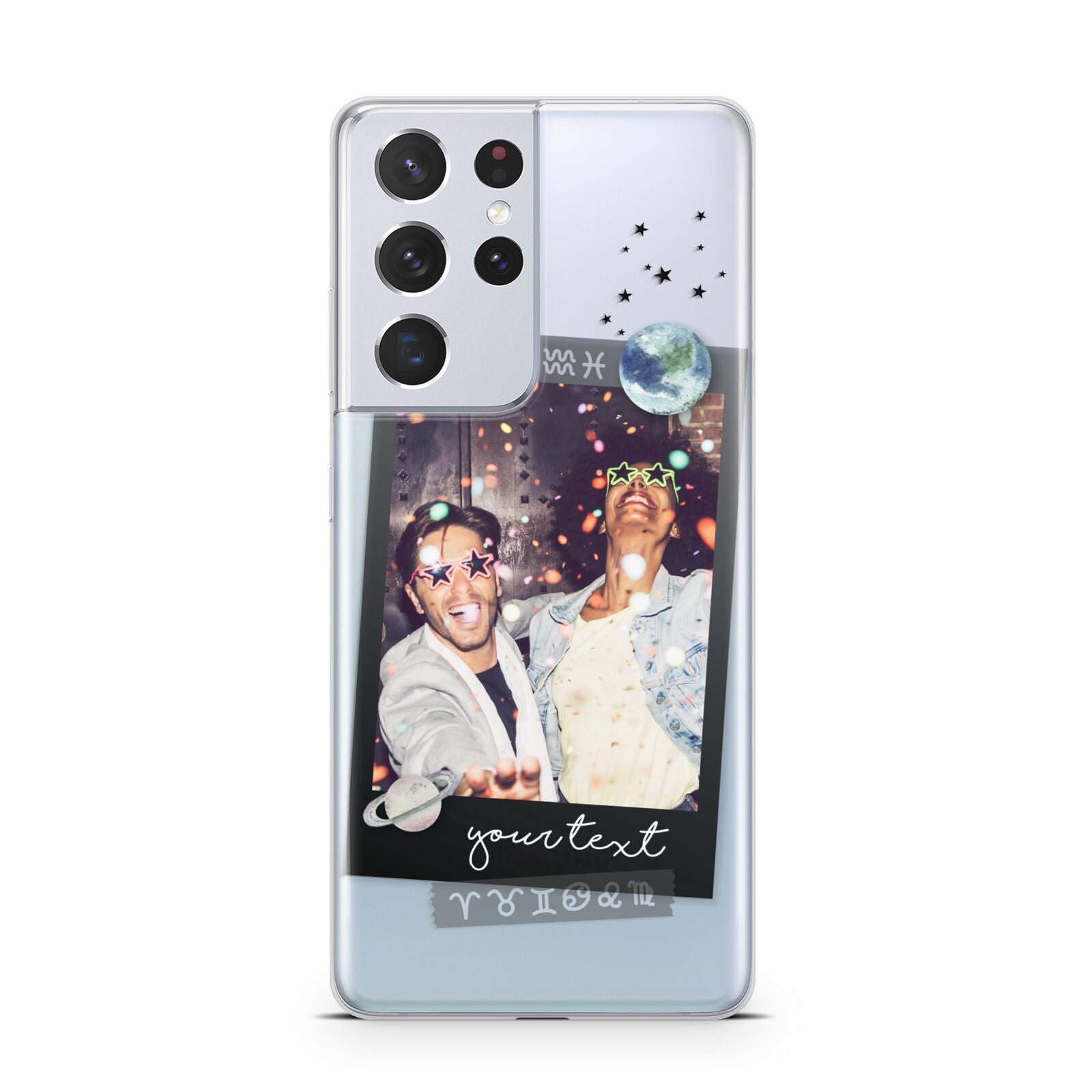 Personalised Photo Celestial Samsung S21 Ultra Case